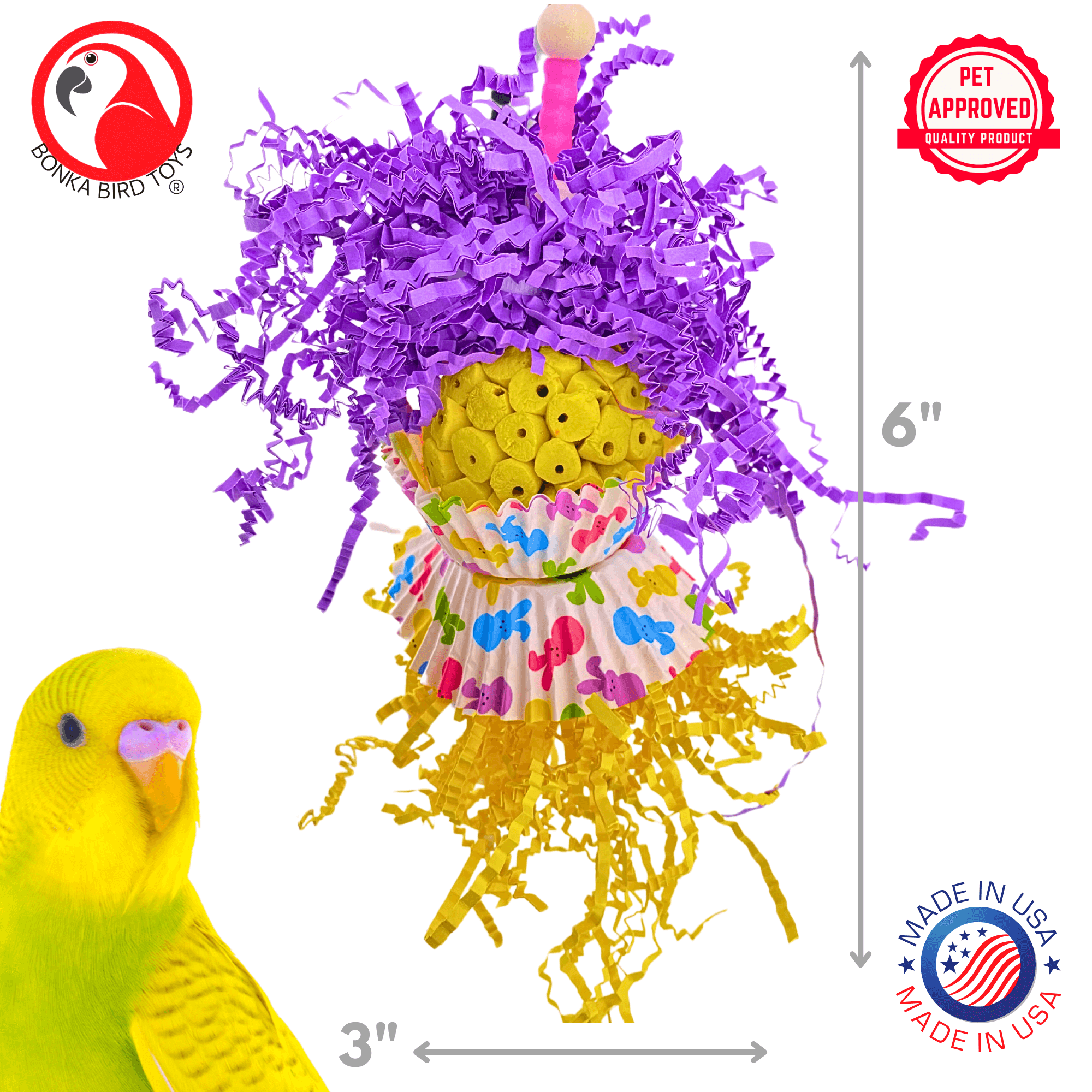 1030 Hoppy Easter - Bonka Bird Toys