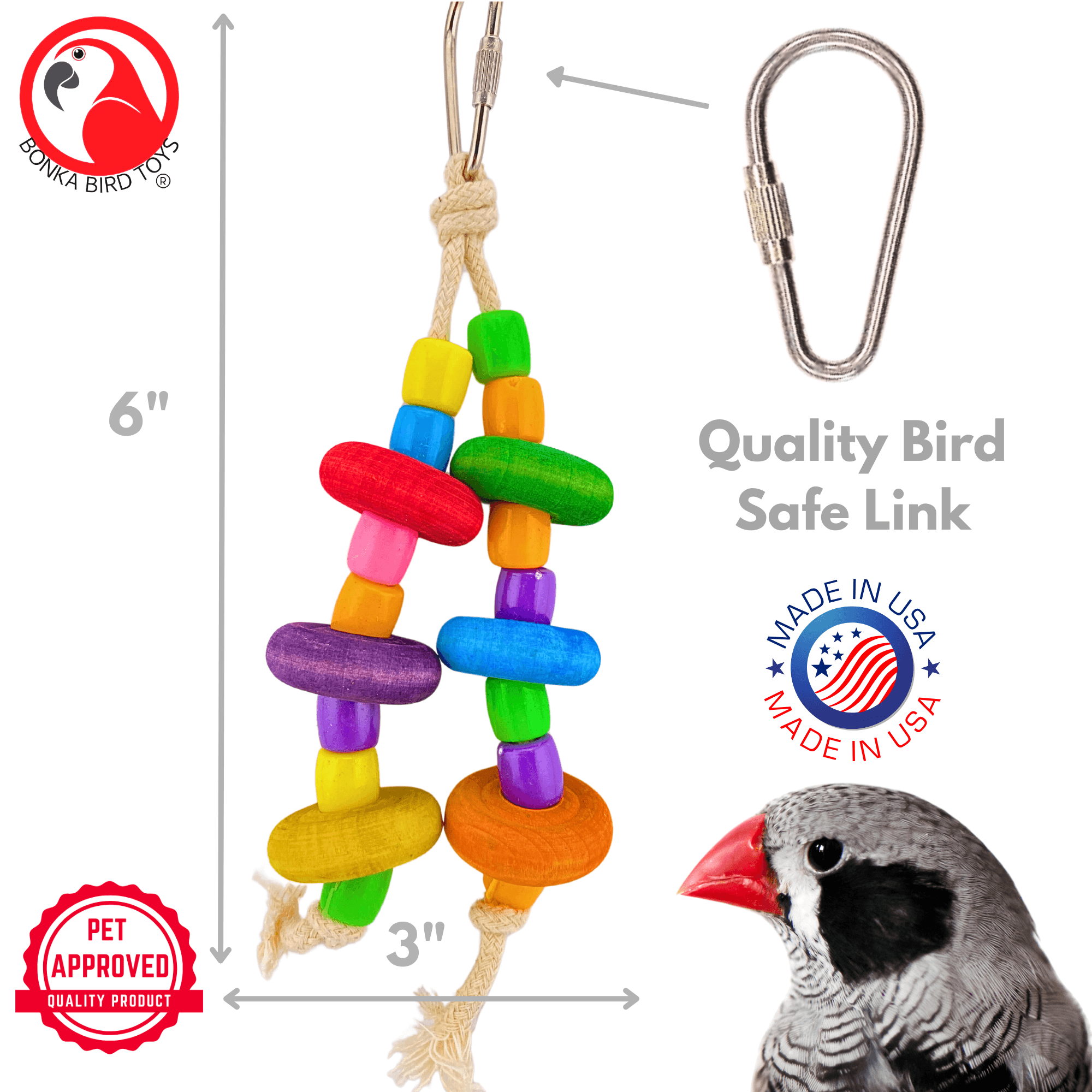 50045 Real Deal - Bonka Bird Toys