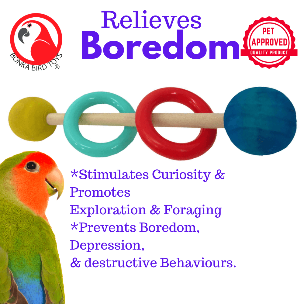 1630 Small Rattle - Bonka Bird Toys