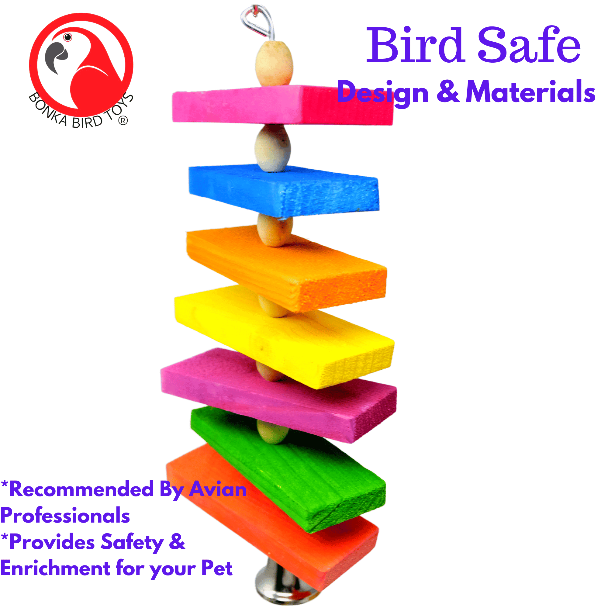 1617 Slat Chewer - Bonka Bird Toys