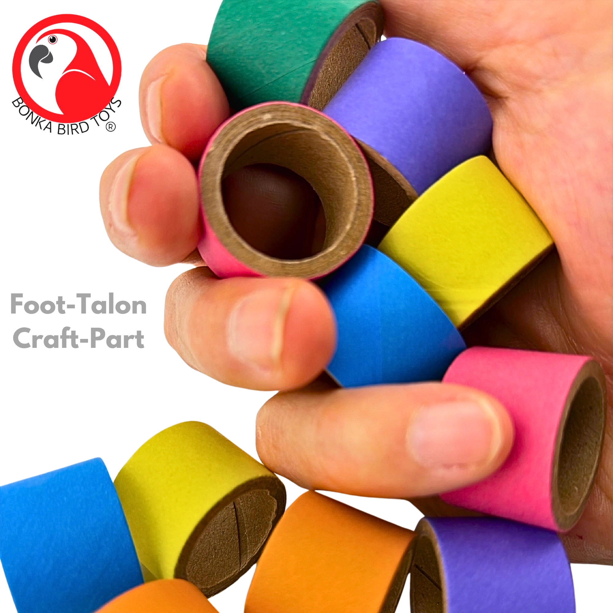 2591 12pk 3/4-Inch Ring Bagels - Bonka Bird Toys