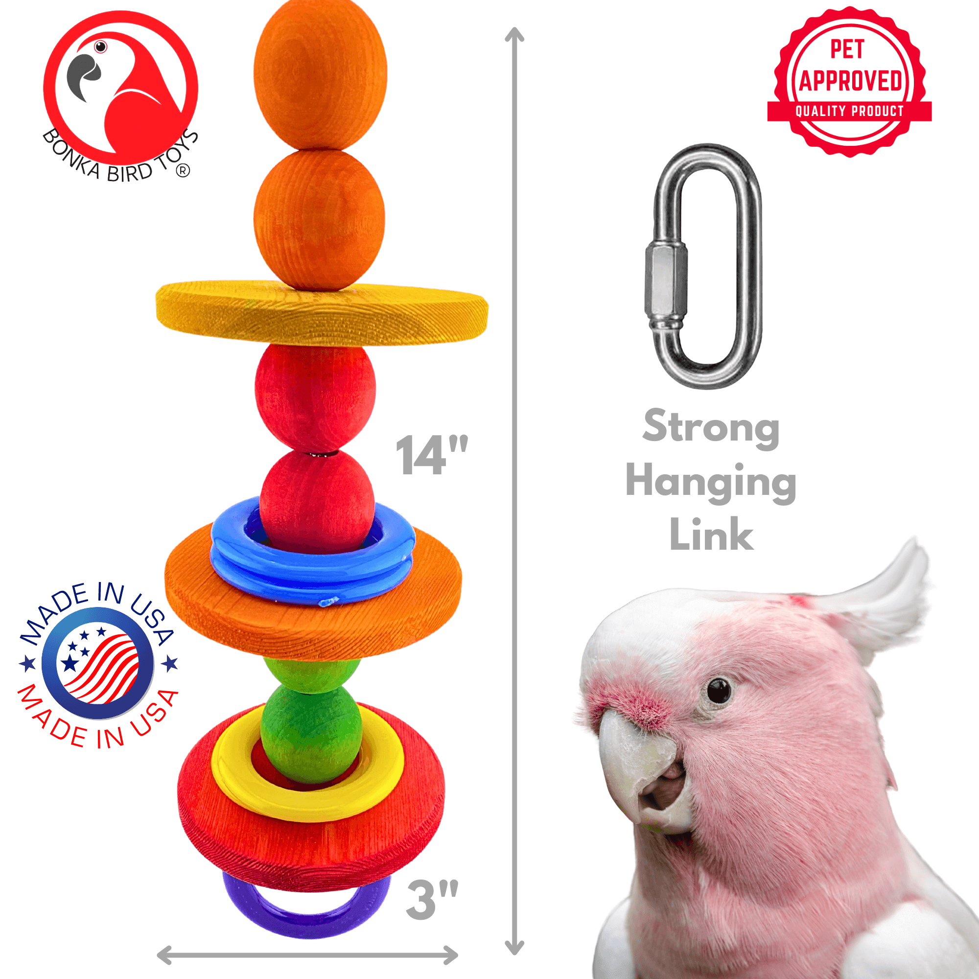 3878 Disco Ball - Bonka Bird Toys