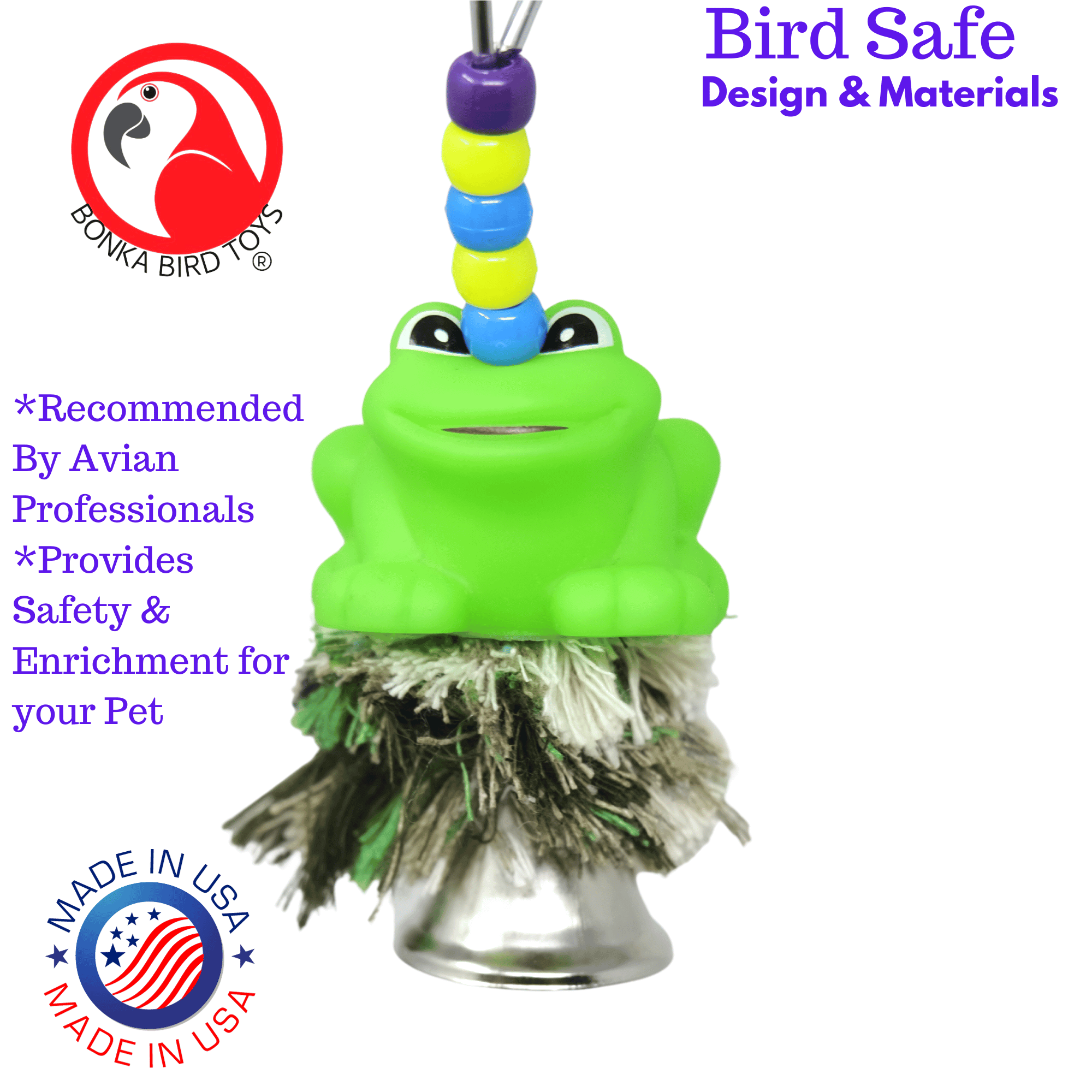 934 Frog Plucker - Bonka Bird Toys