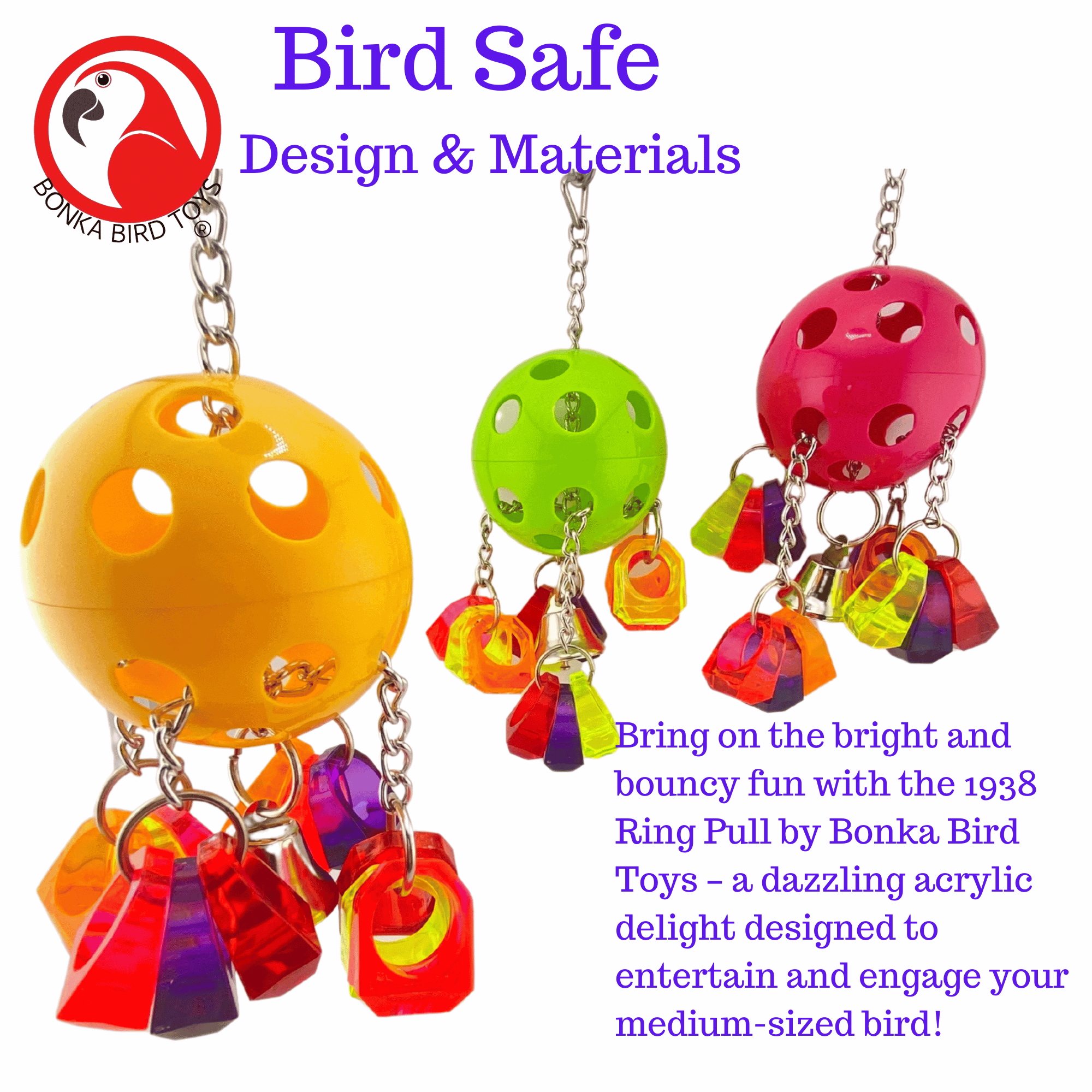 1938 Ring Pull - Bonka Bird Toys