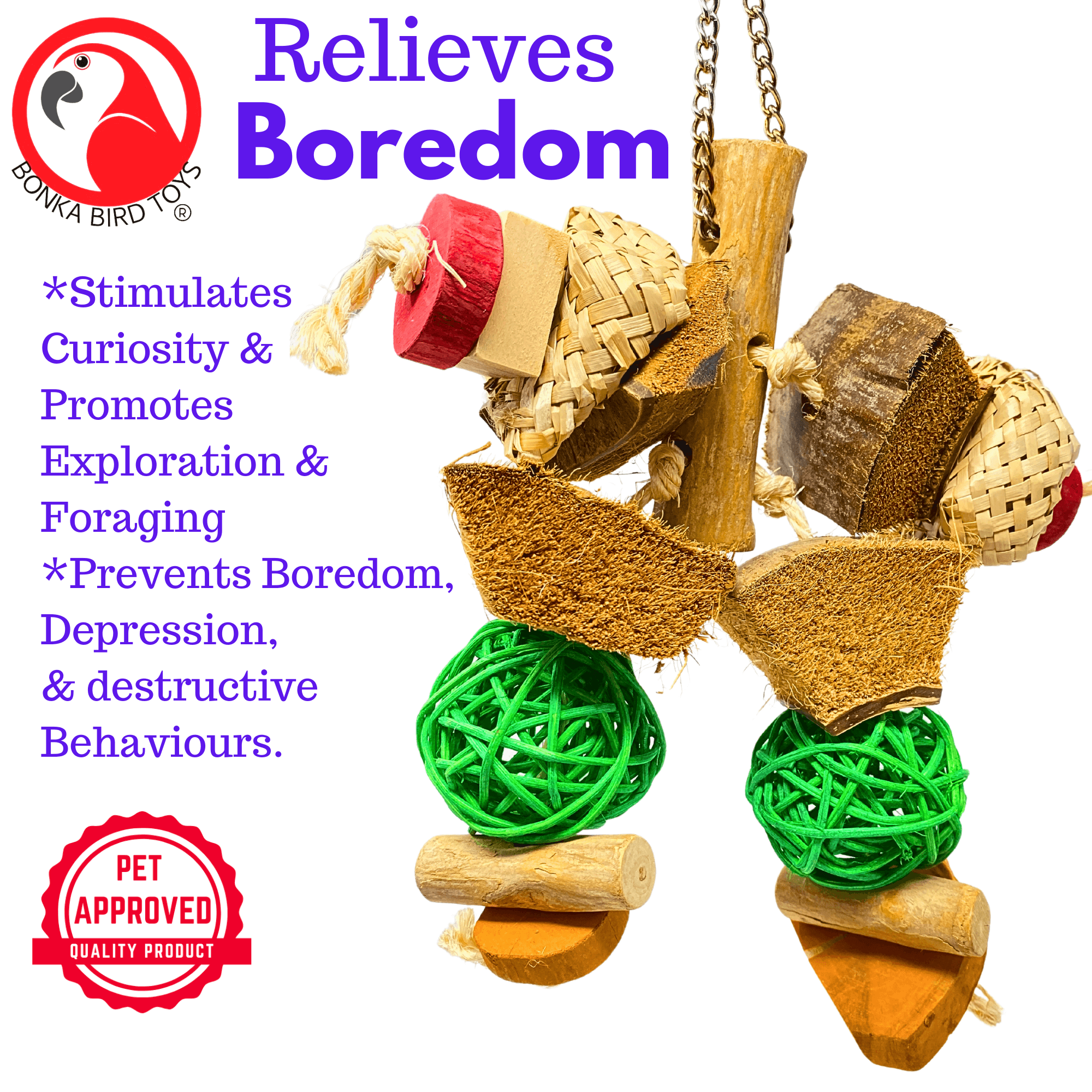 2592 Coco Surprise - Bonka Bird Toys