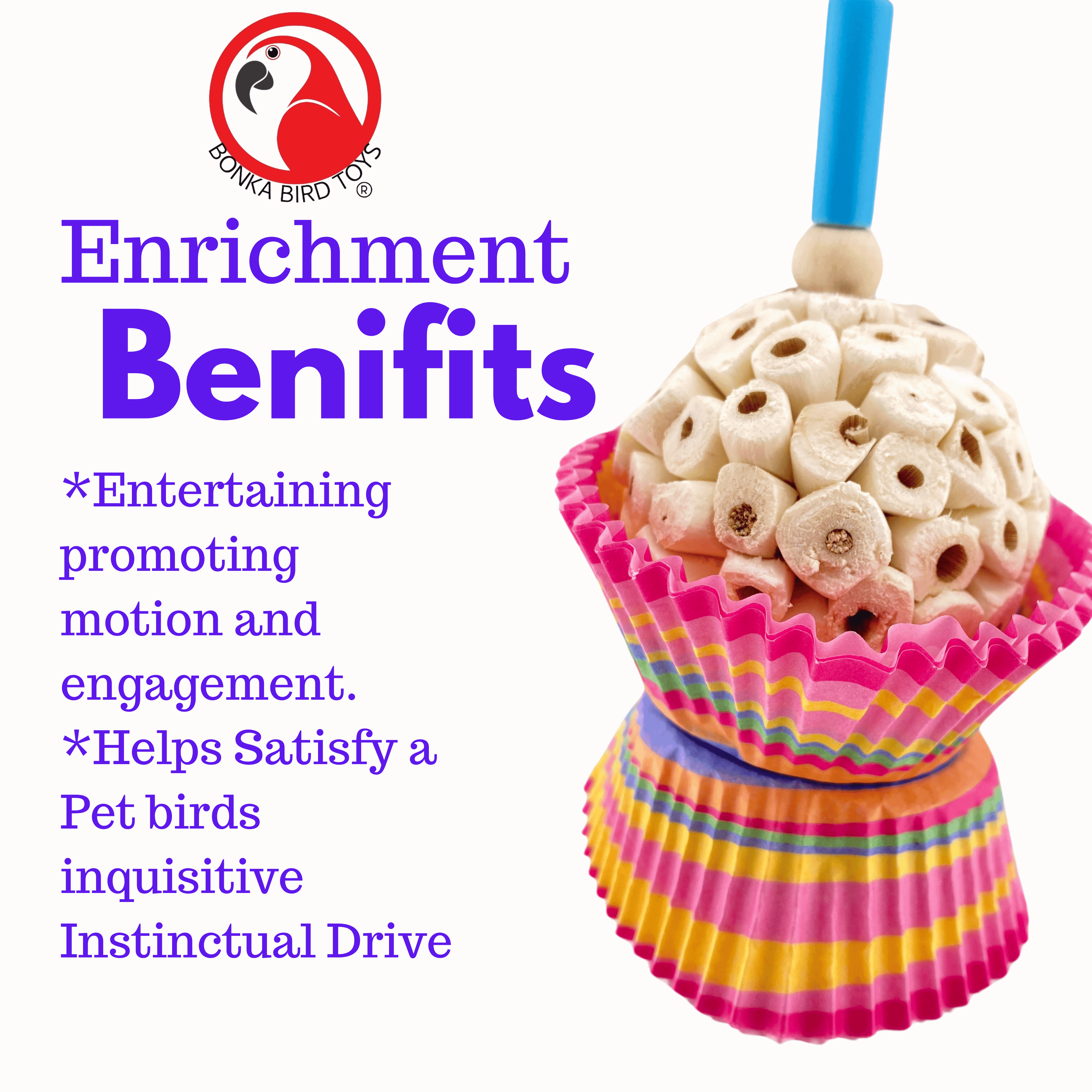 1925 Cake - Bonka Bird Toys