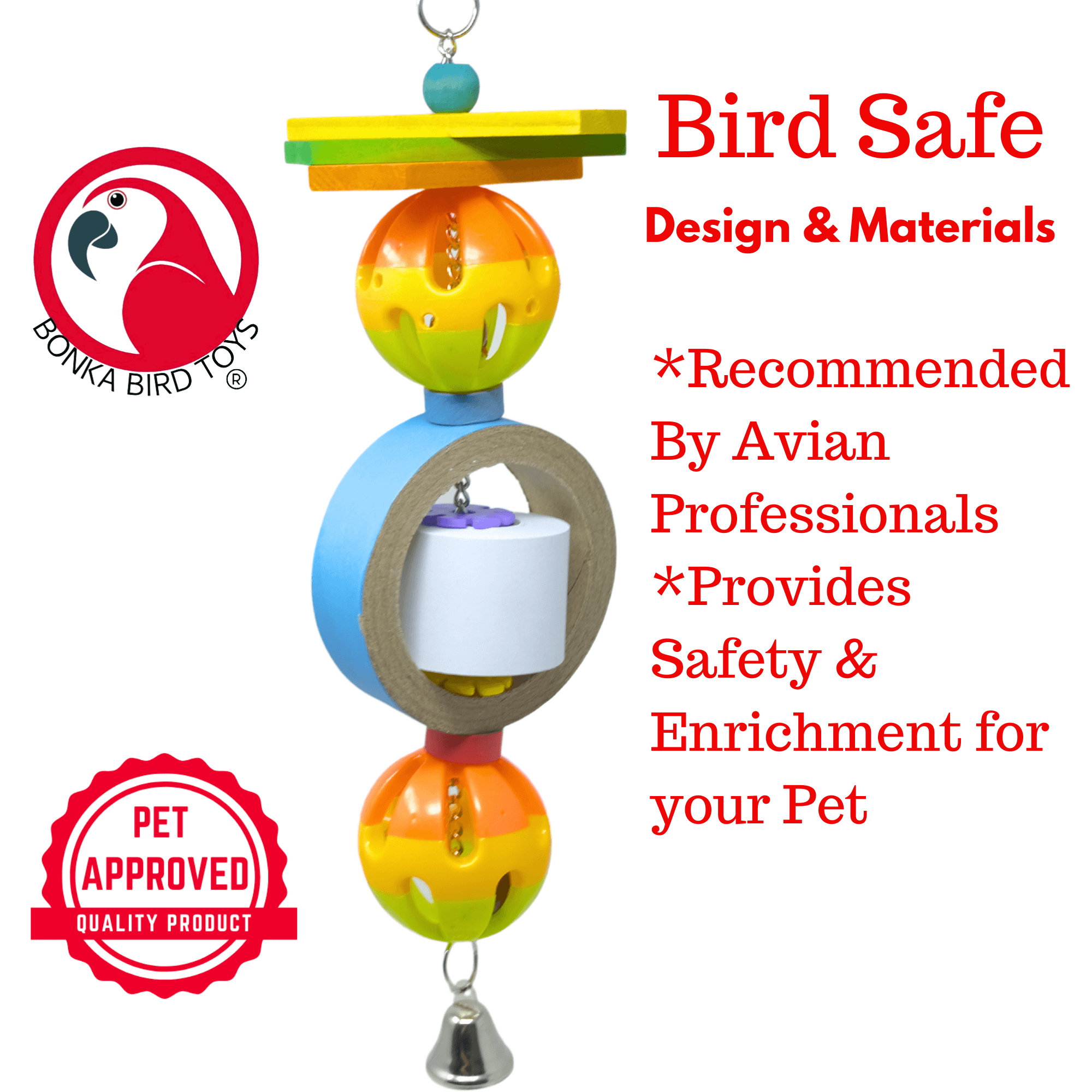 2670 Bagel Ball - Bonka Bird Toys