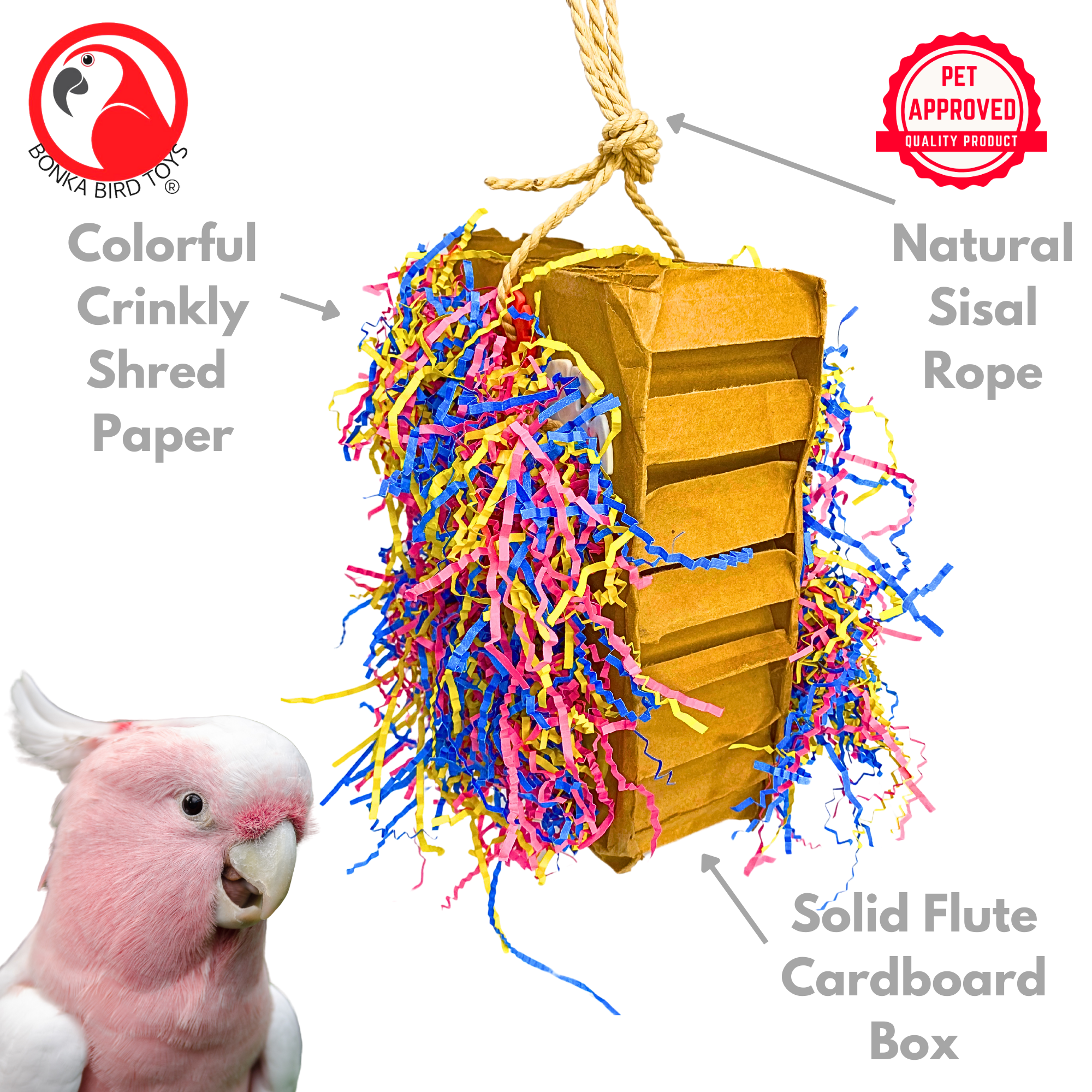 3805 Extra Large Harry Box - Bonka Bird Toys