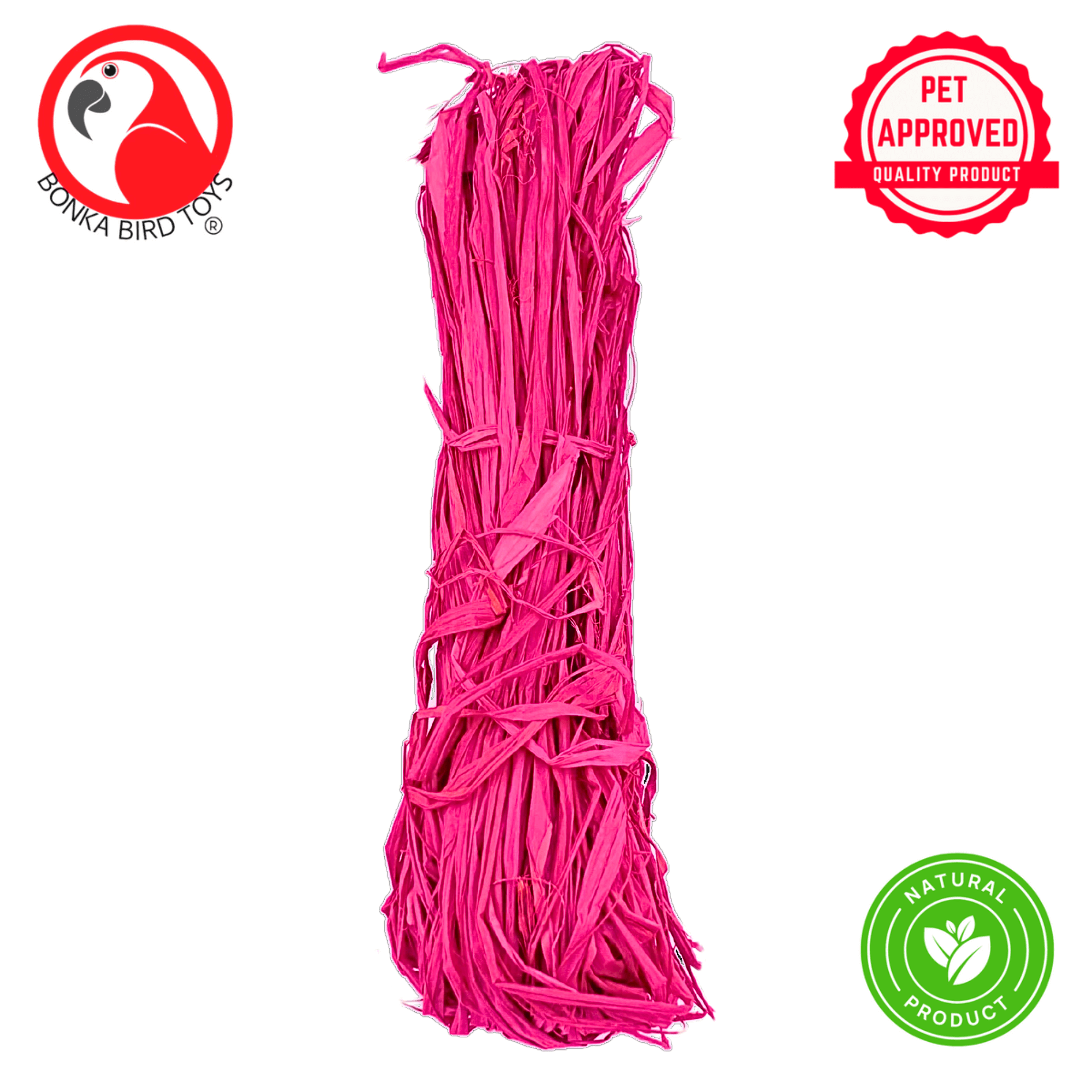 1153 Pk1 Raffia Bundle - Bonka Bird Toys