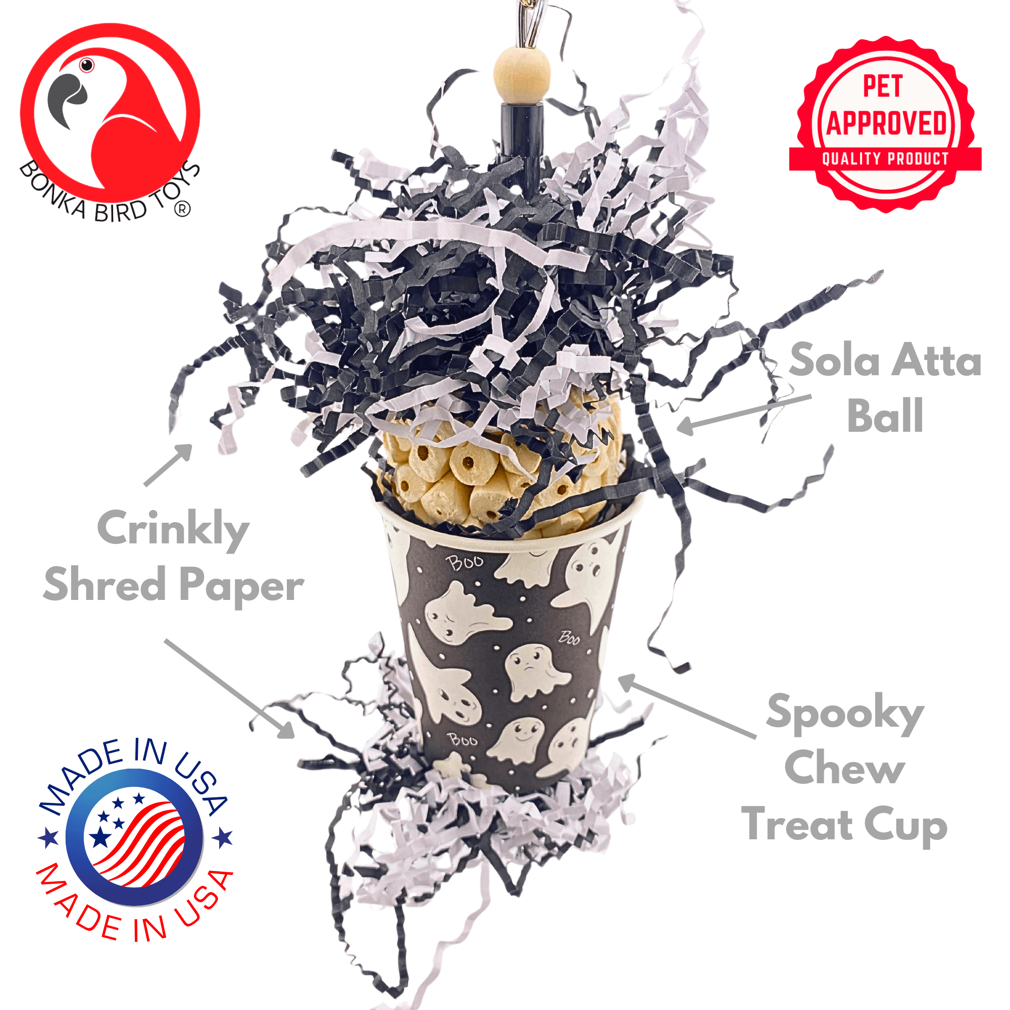 2871 Ghost Jumble - Bonka Bird Toys