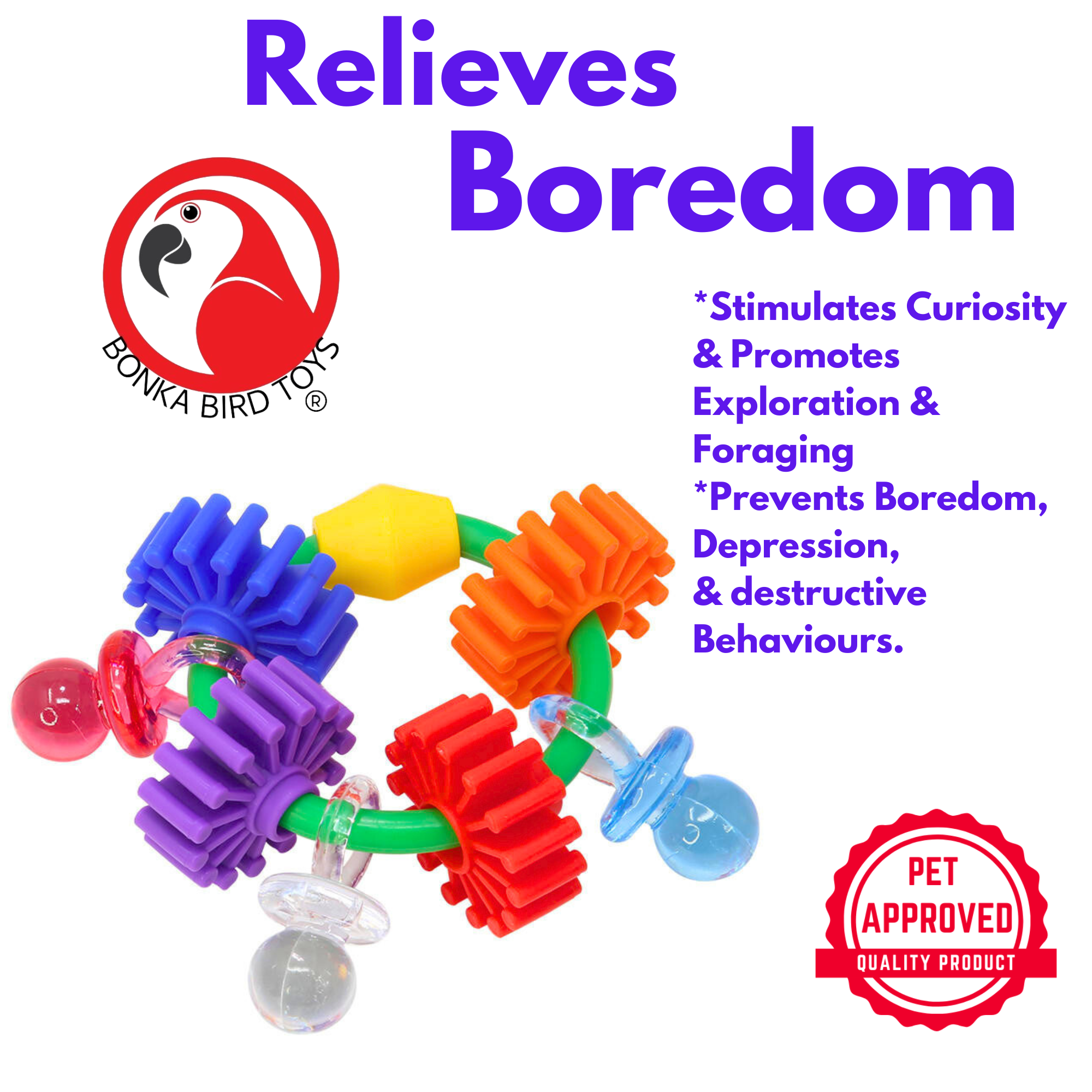 3608 Gear Ring - Bonka Bird Toys