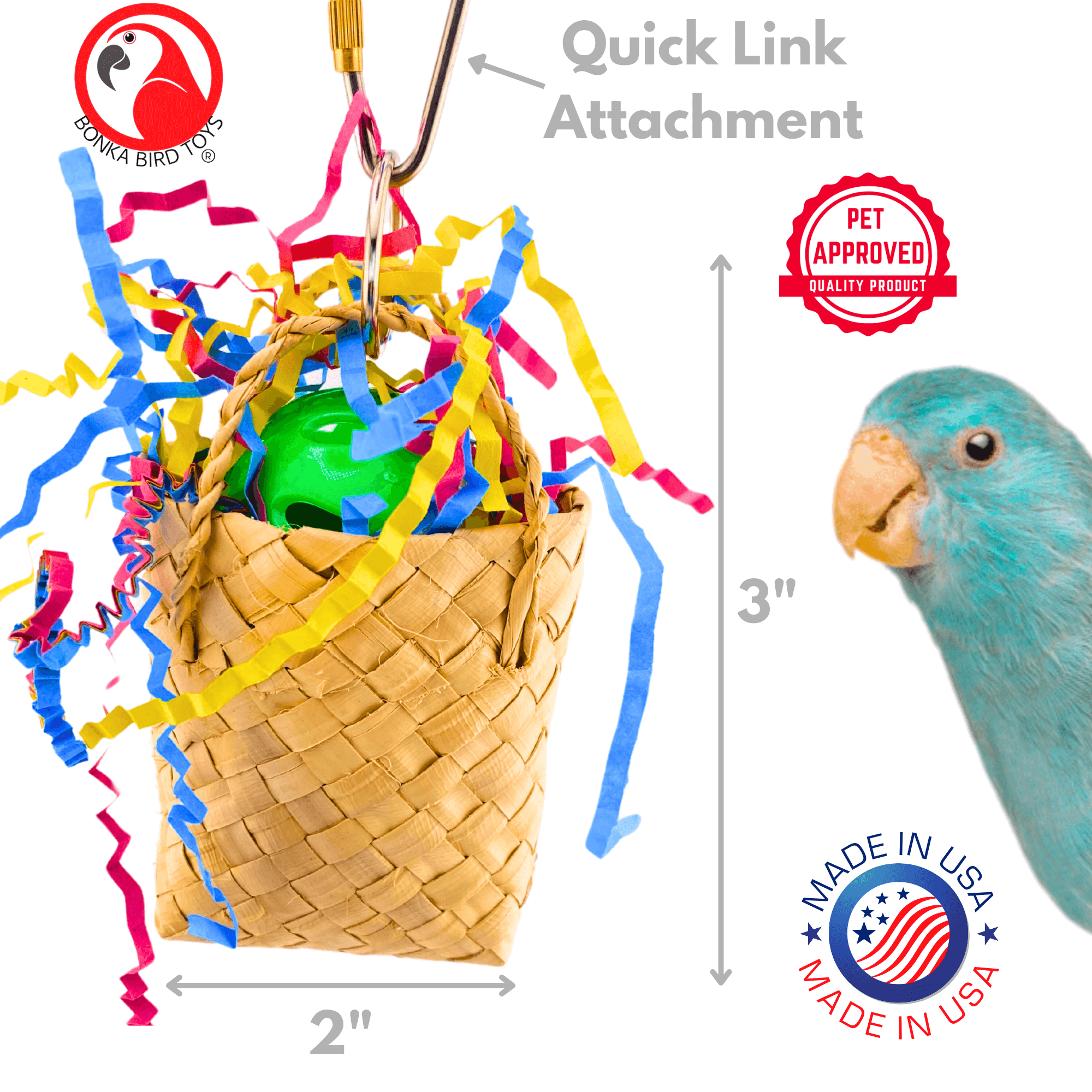 1007 Goody Bag - Bonka Bird Toys