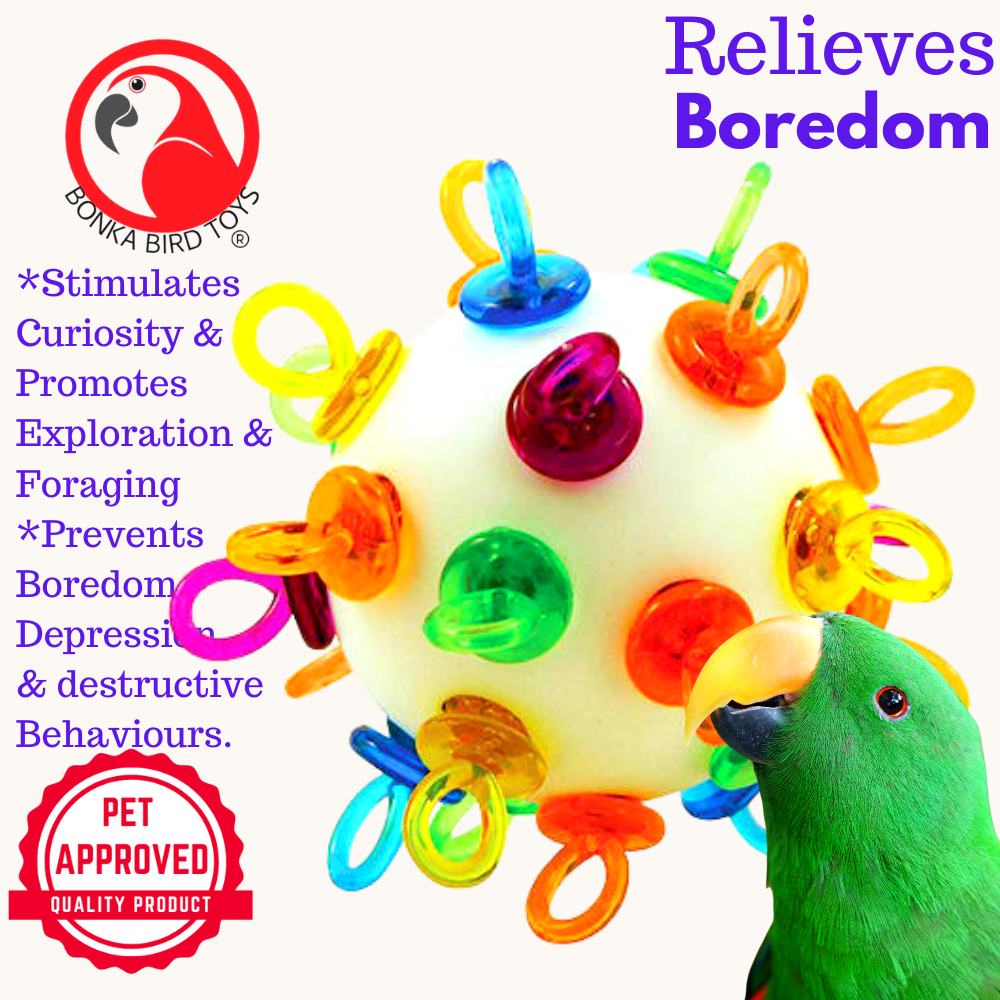 2238 Paci Ball Foot Talon Toy - Bonka Bird Toys