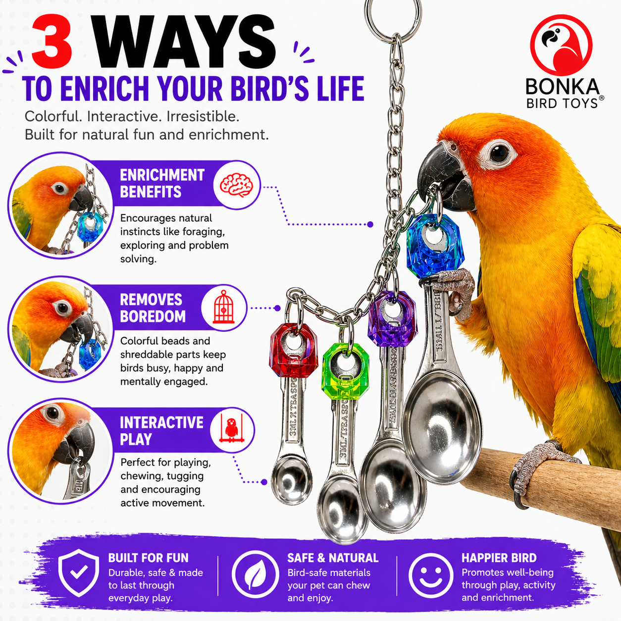 1969 Spoon Delight - Bonka Bird Toys