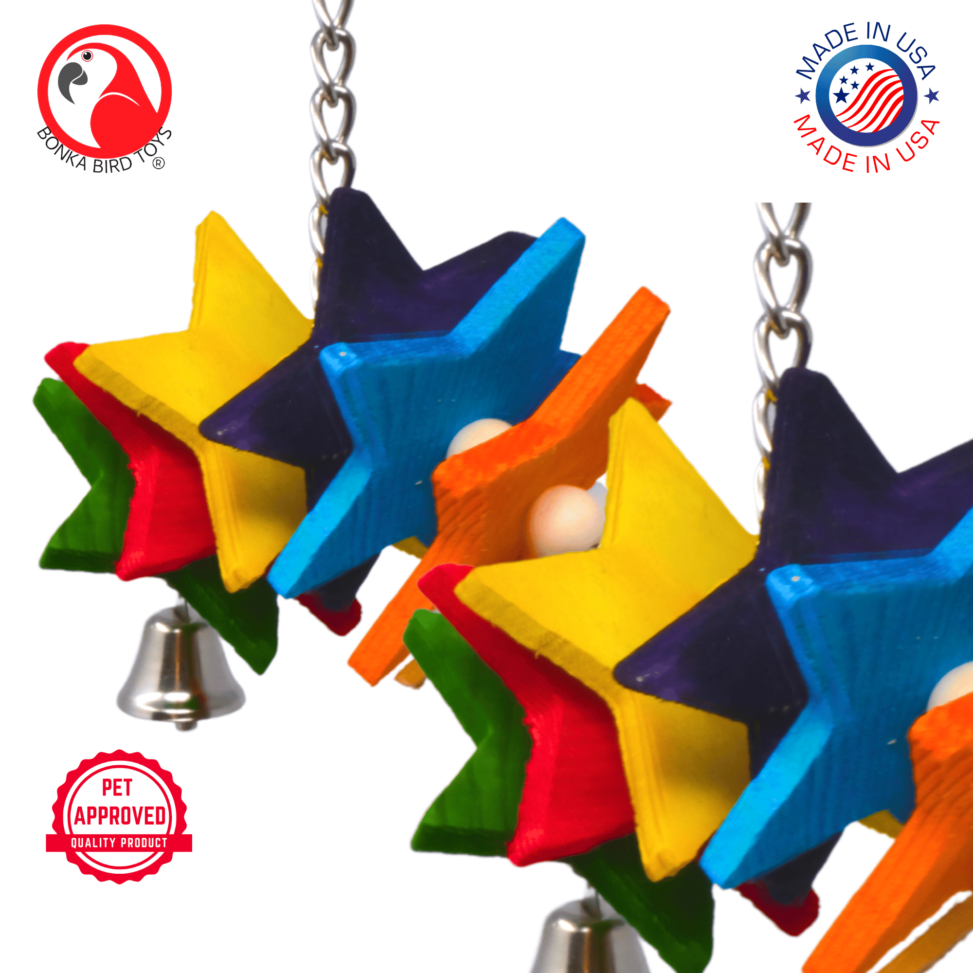EXTRA WEEKEND DEAL! 1527 Star Rack - Bonka Bird Toys