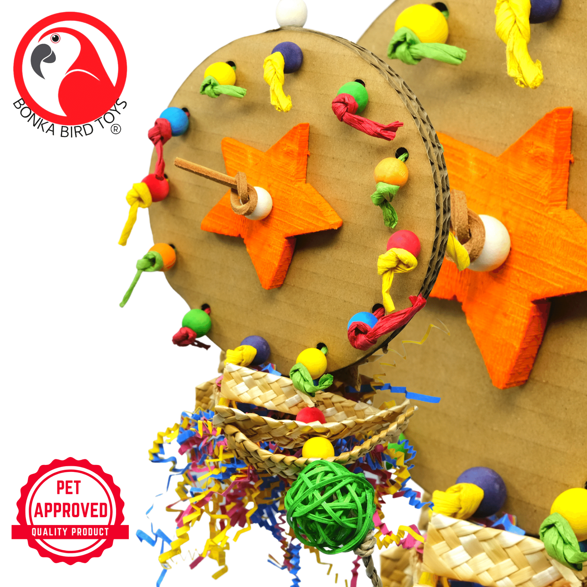 2614 Party Paddle - Bonka Bird Toys