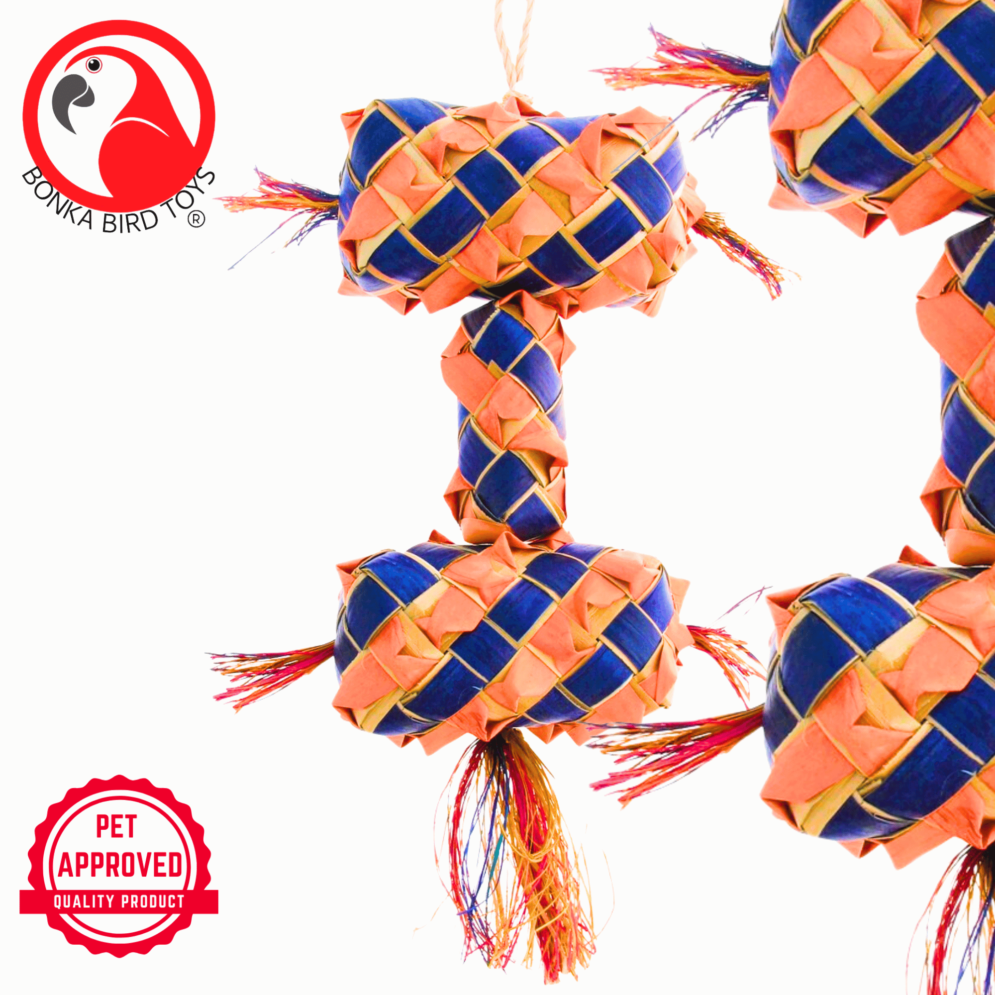 03418 Small Stacked Pinata - Bonka Bird Toys