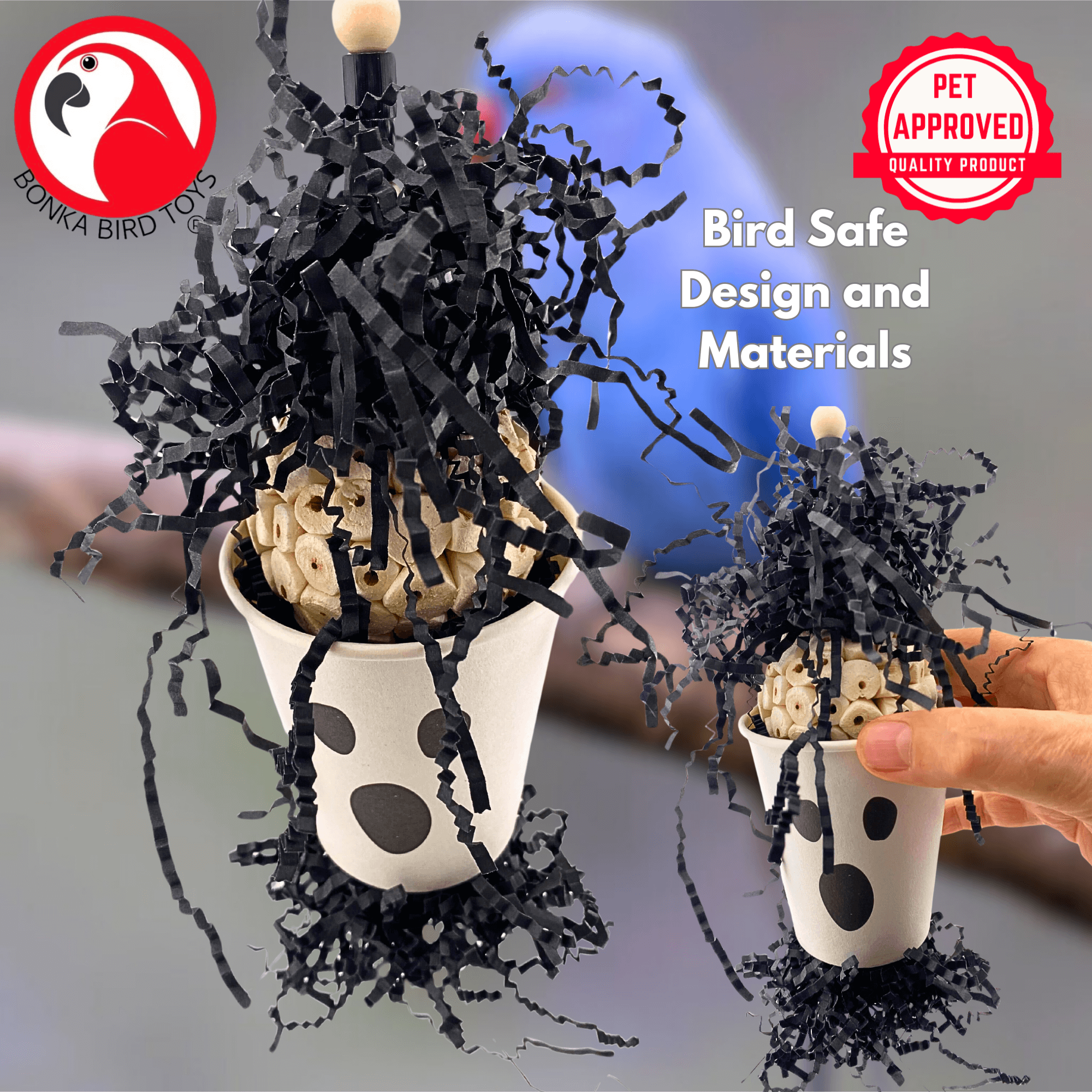 2872 Boo Ghost - Bonka Bird Toys