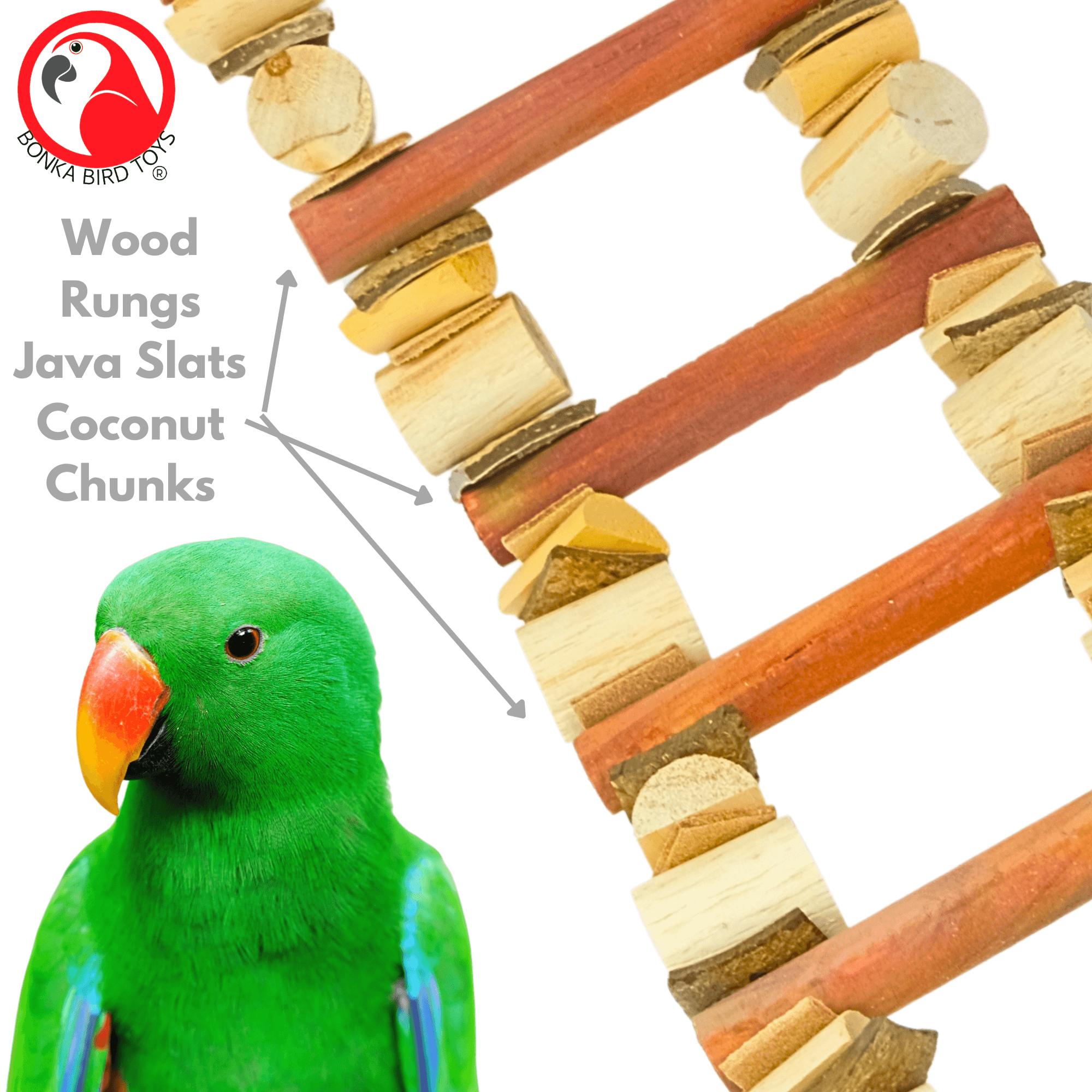 2625 Coco Ladder - Bonka Bird Toys