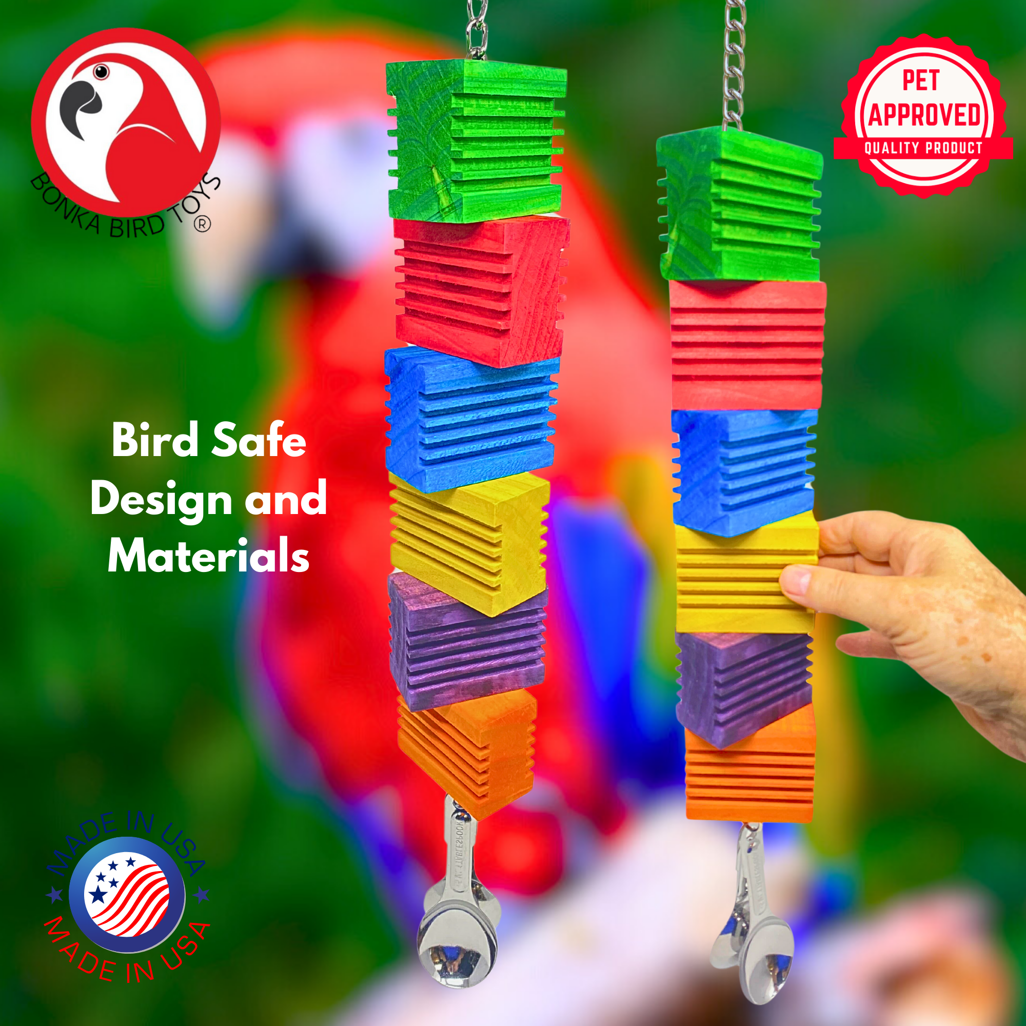 3474 Huge Chewy Nicks - Bonka Bird Toys