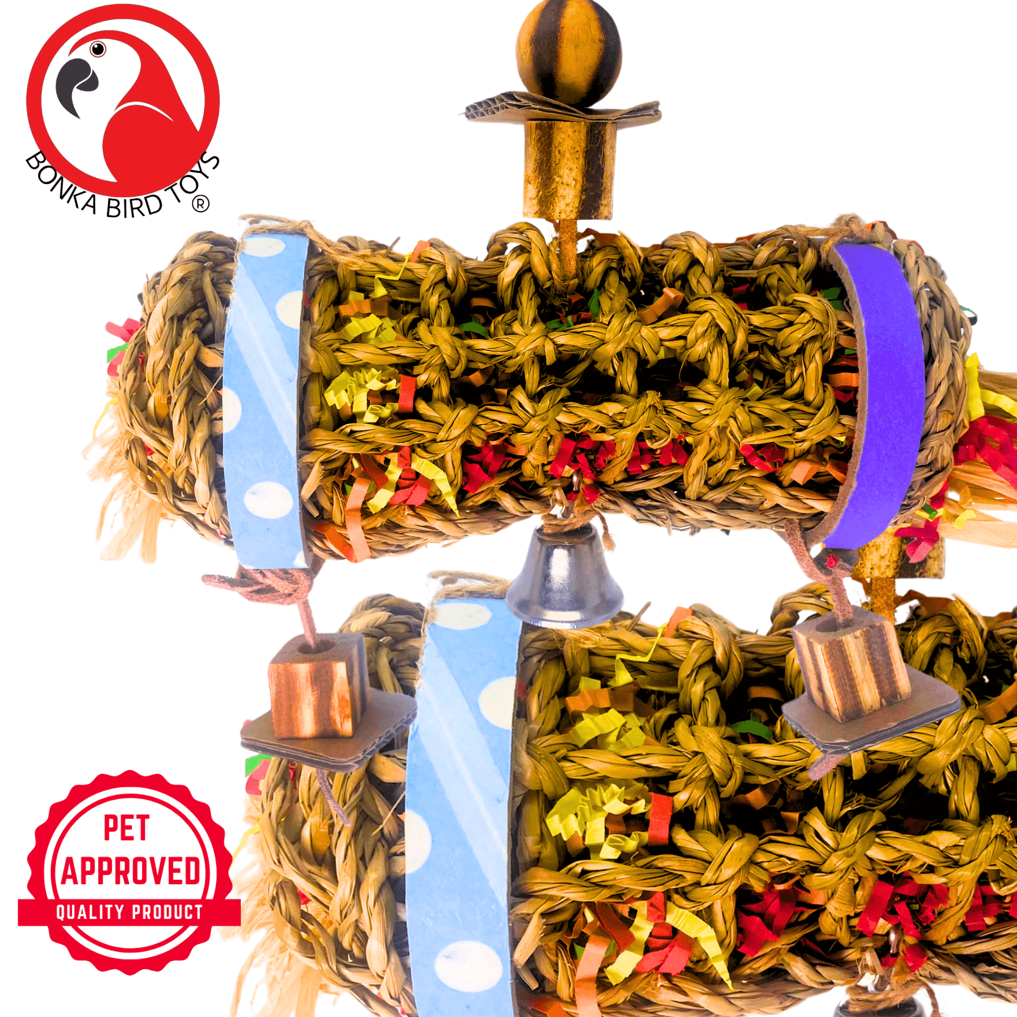 2594 Small Shred Roll - Bonka Bird Toys