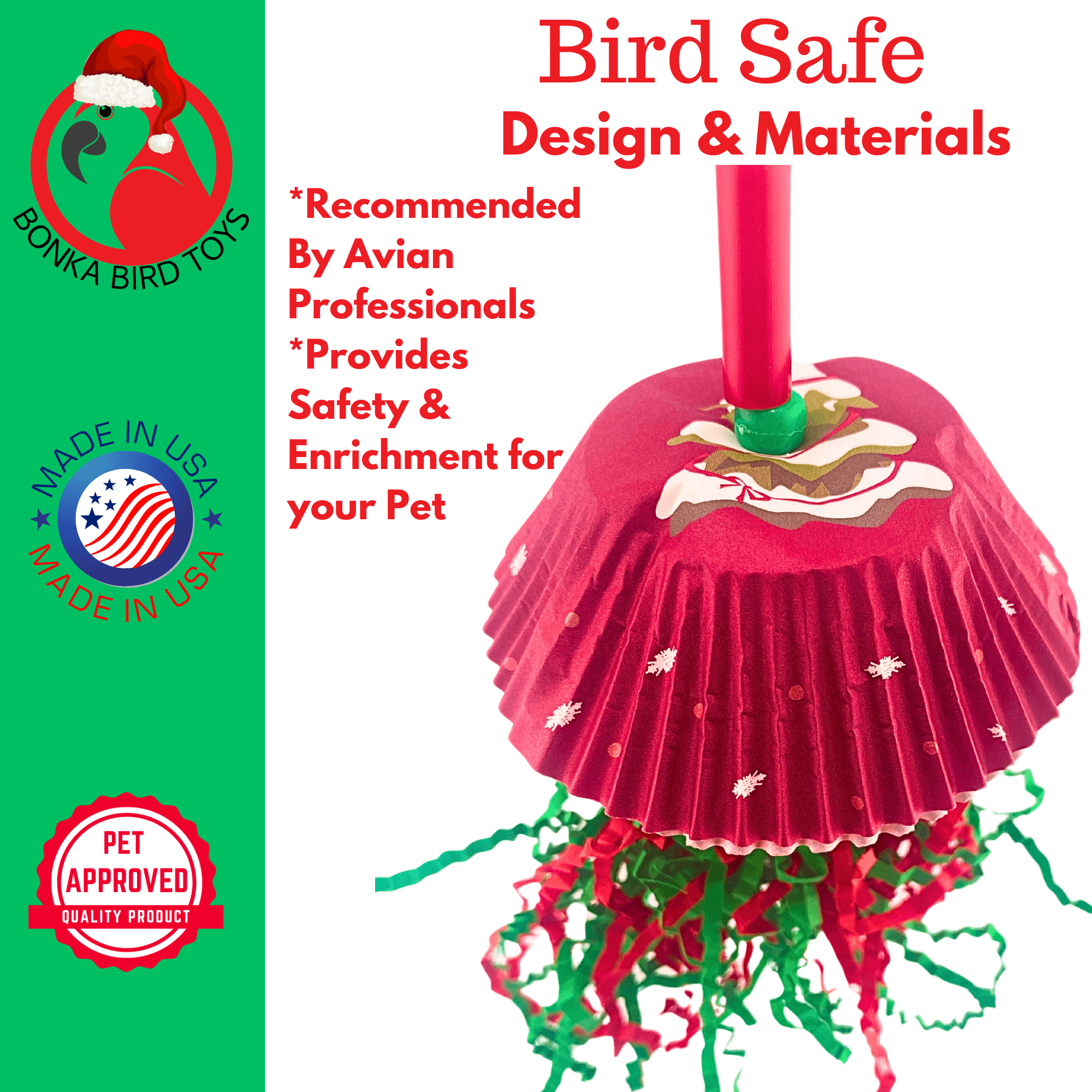 2734 Sola Christmas Tree Shade - Bonka Bird Toys