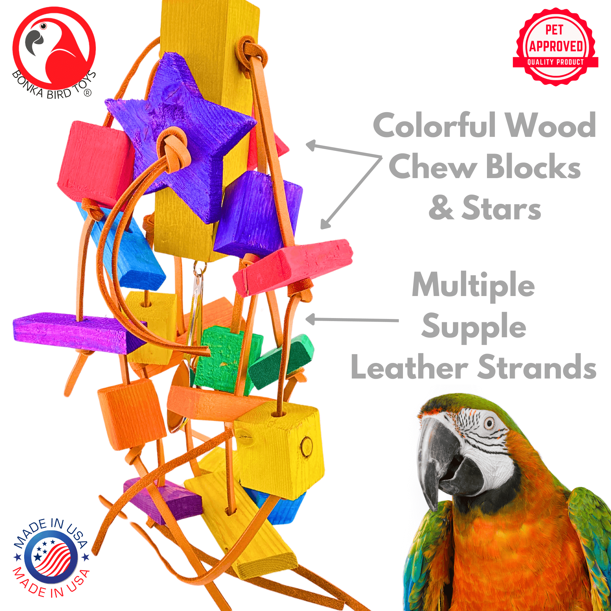 1432 Big Crunch - Bonka Bird Toys