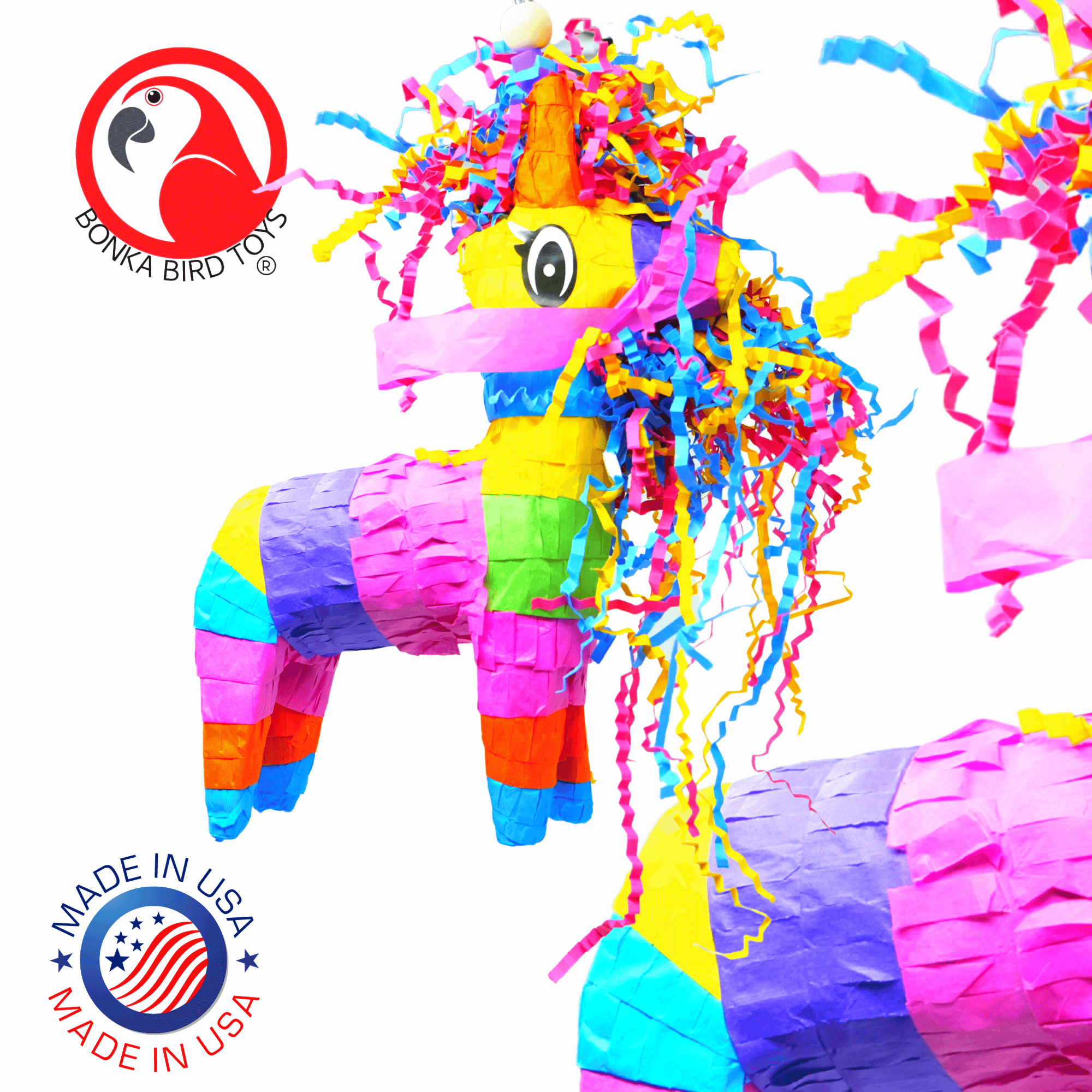 3766 PiΓ±ata Donkey - Bonka Bird Toys