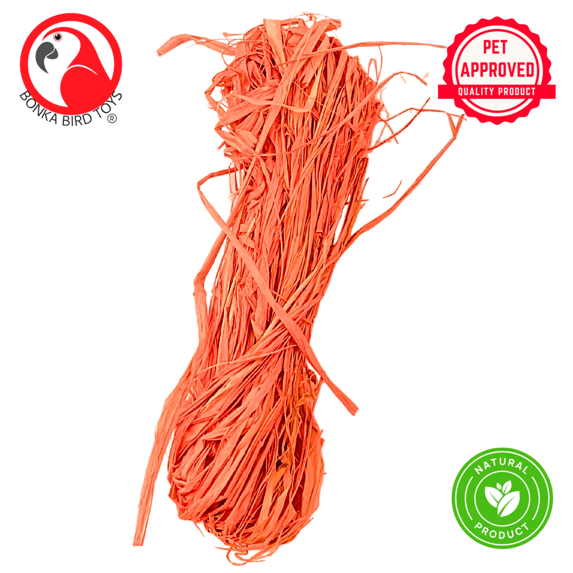 1153 Pk1 Raffia Bundle - Bonka Bird Toys