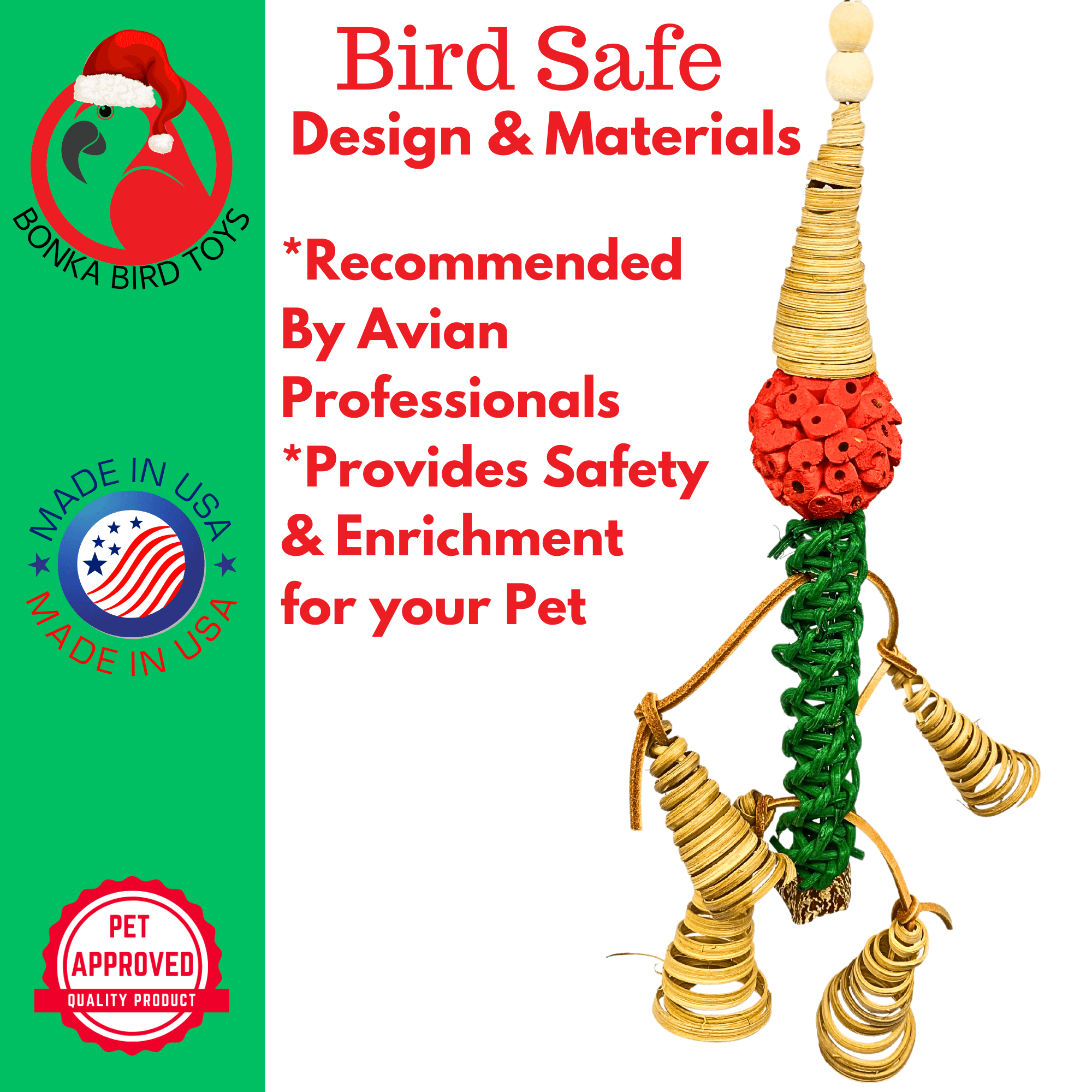 2741 Christmas Twist Elf - Bonka Bird Toys