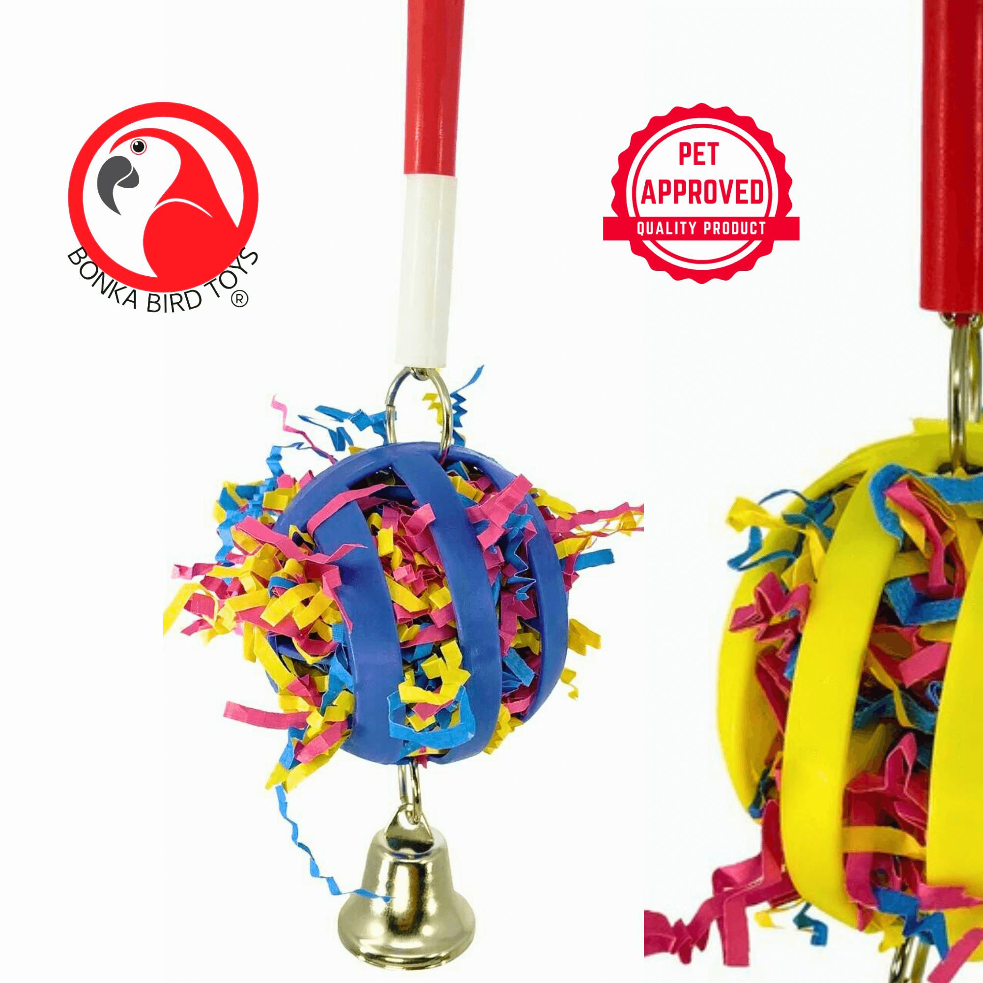 1583 Forage My Ball - Bonka Bird Toys