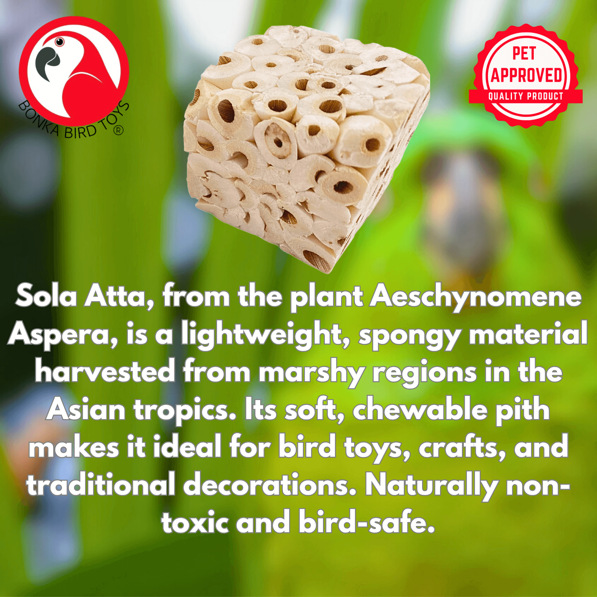 Small Sola Cubes - Bonka Bird Toys