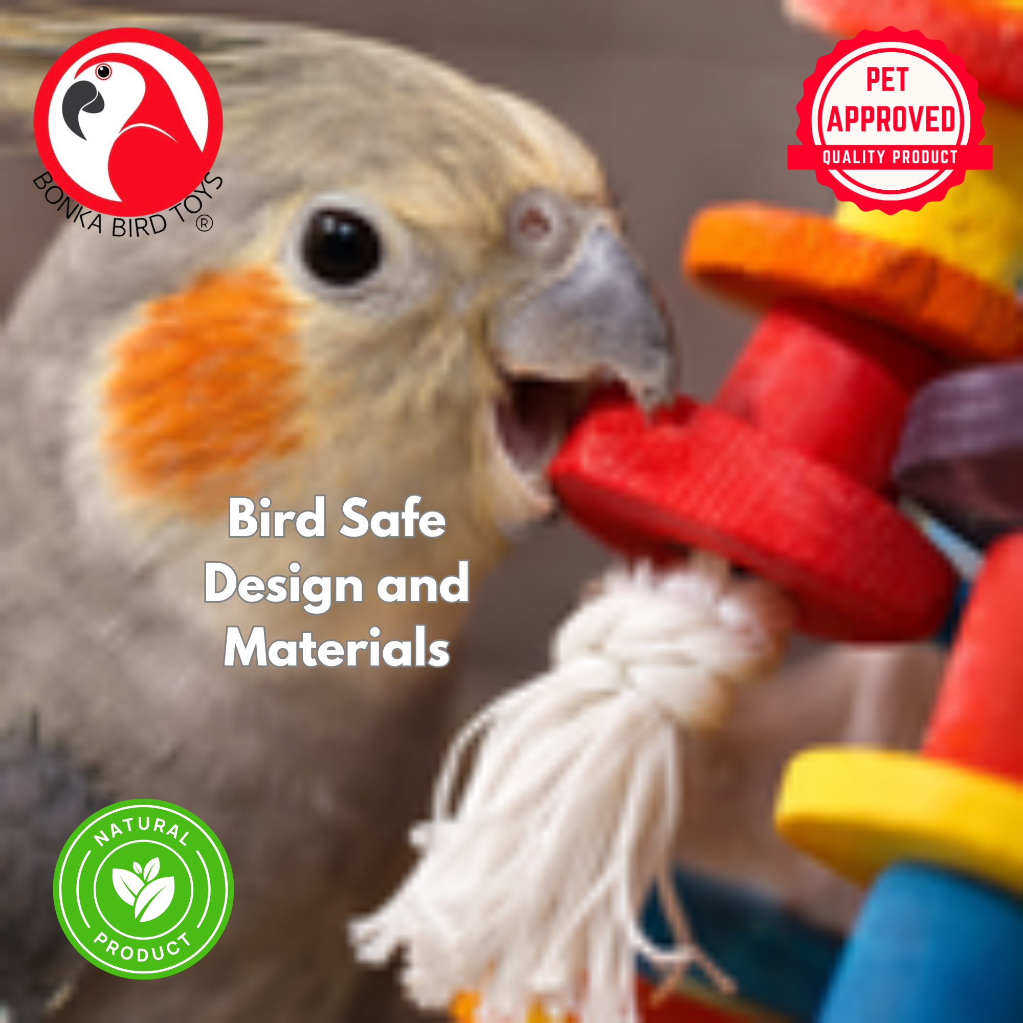 1092 Jumble Chew - Bonka Bird Toys