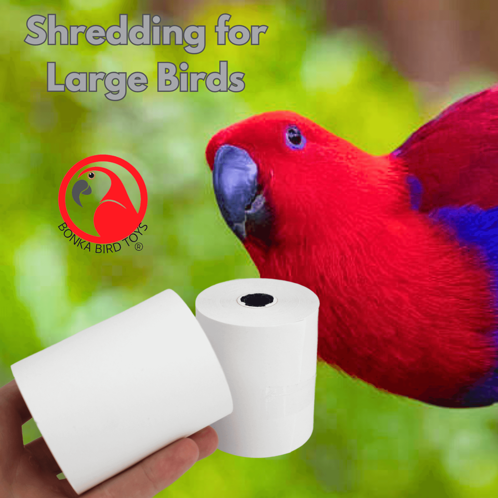 3135 2pk Large Shredmaster Refill 0037 - Bonka Bird Toys