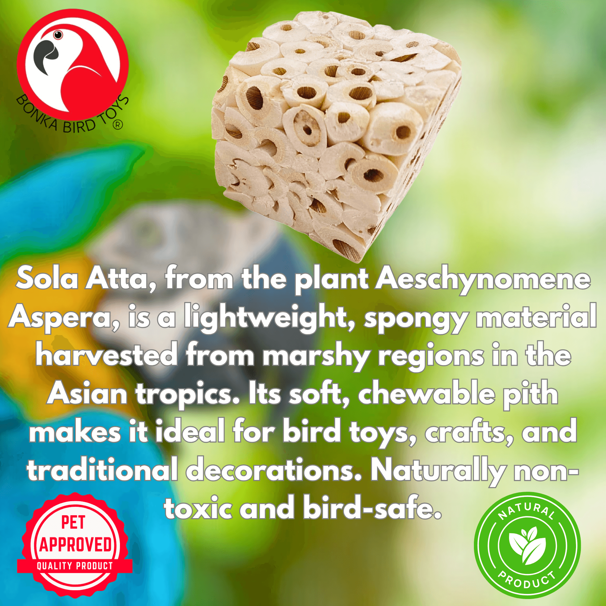 Big Sola Cubes - Bonka Bird Toys