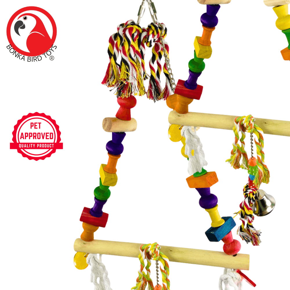 1383 Spindle Swing - Bonka Bird Toys