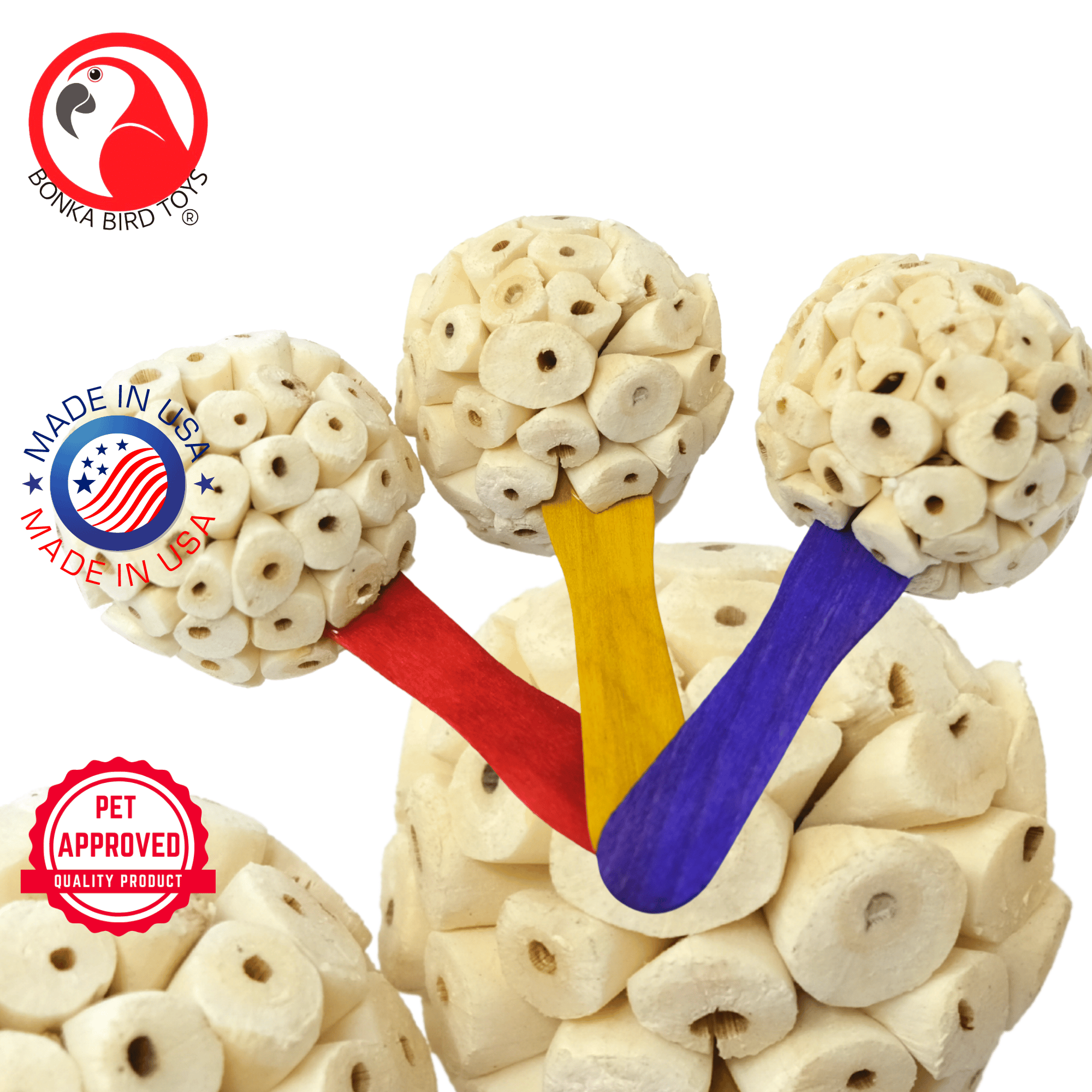 2964 PK3 Sola Pop - Bonka Bird Toys