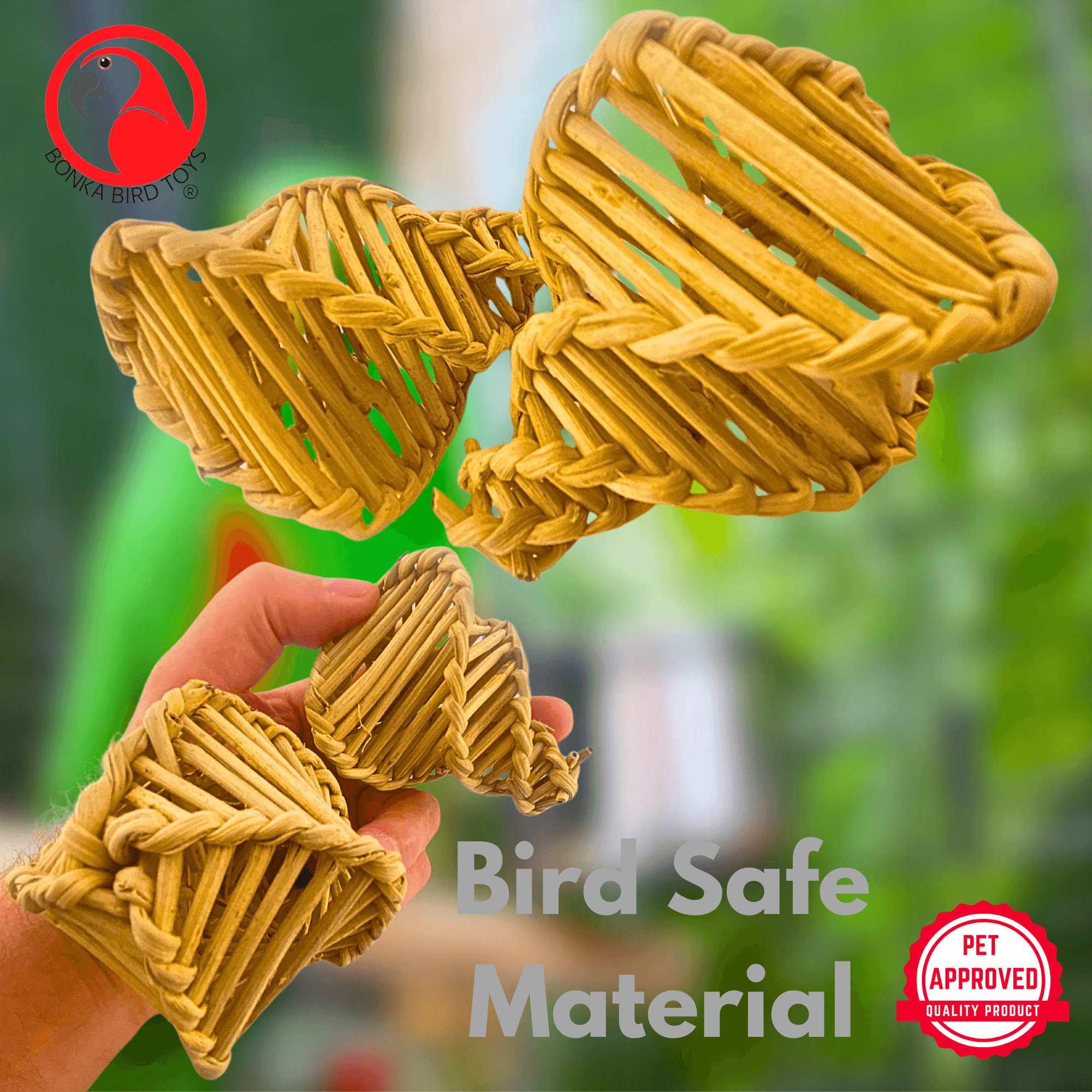 3338 Pk2 Twisted Vine - Bonka Bird Toys