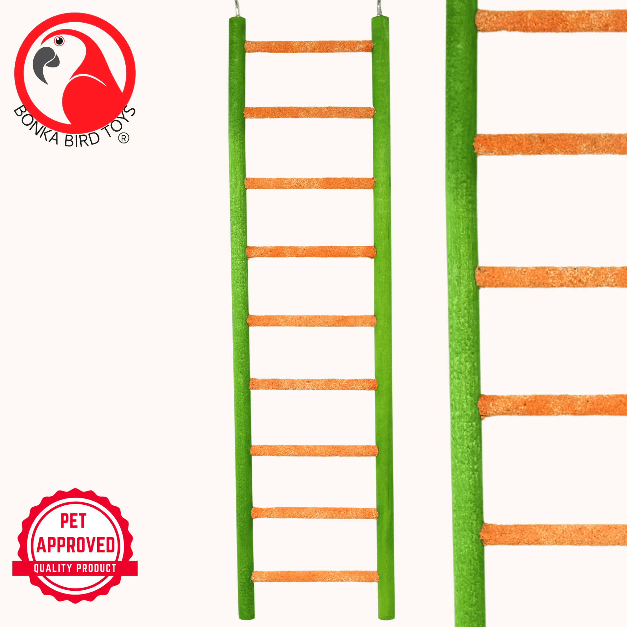 30803 Medium Pedi-ladder 14" BOGO BUNDLE BUY ONE GET ONE FREE! - Bonka Bird Toys