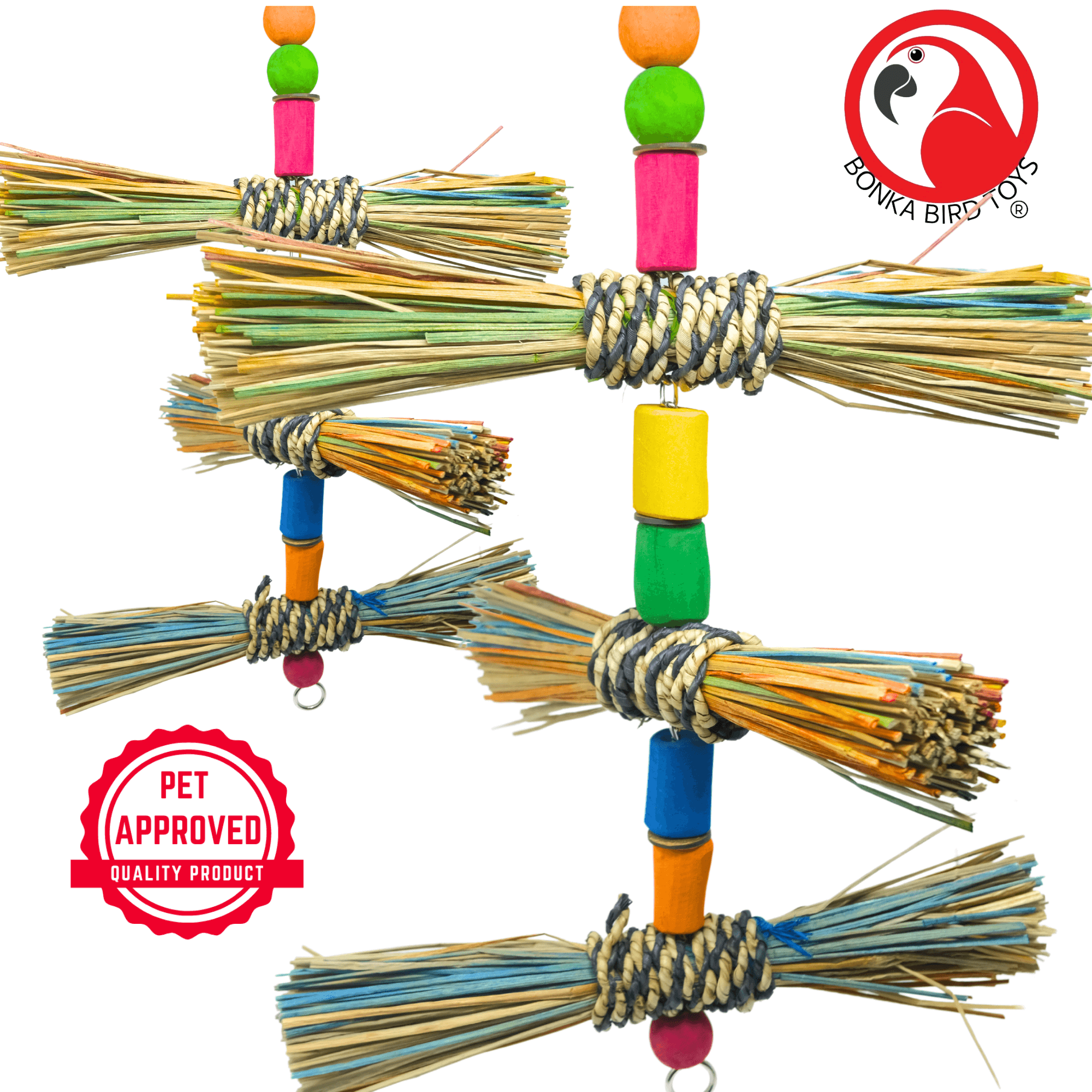 2661 Straw Stepper - Bonka Bird Toys