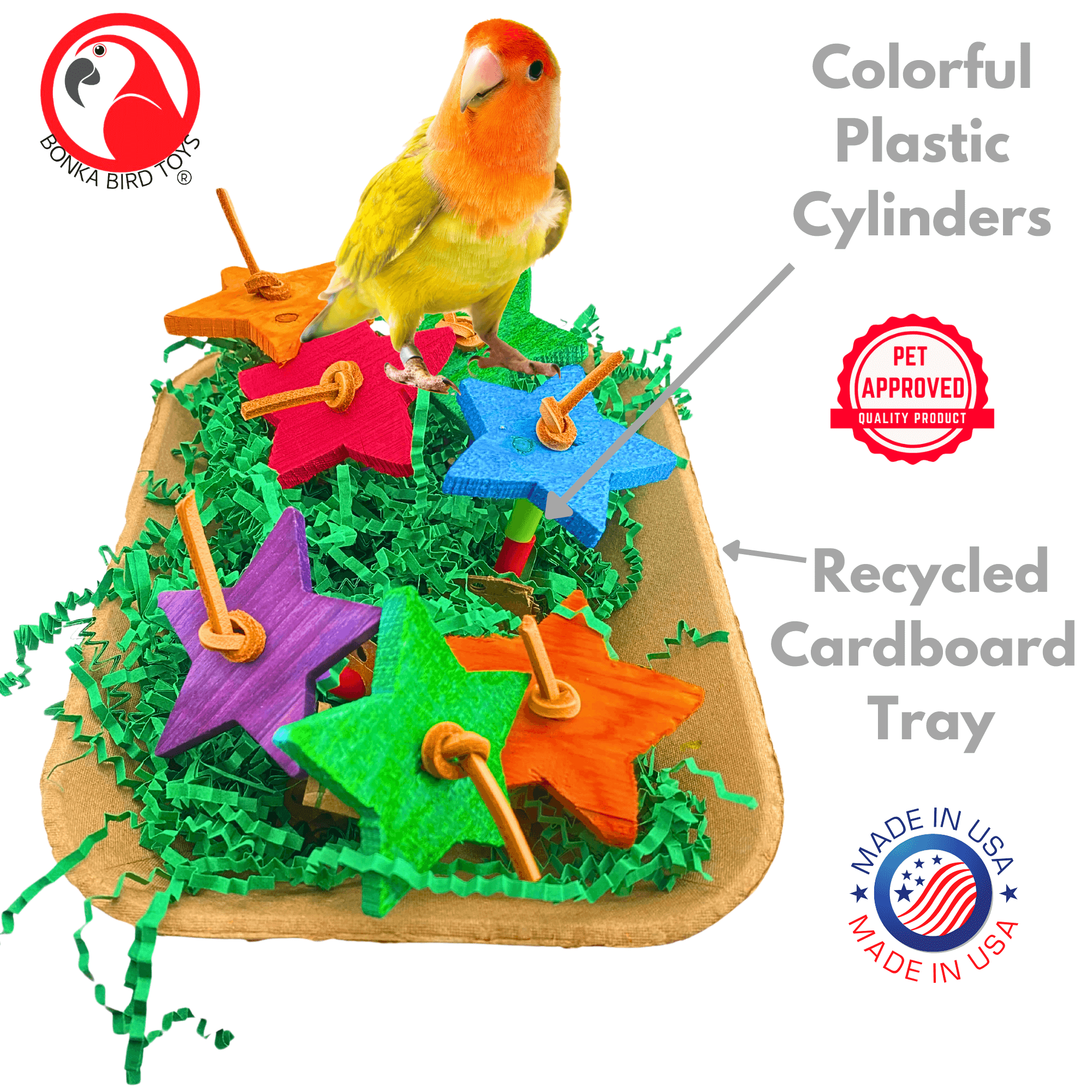 1430 Foraging Daisy Garden - Bonka Bird Toys