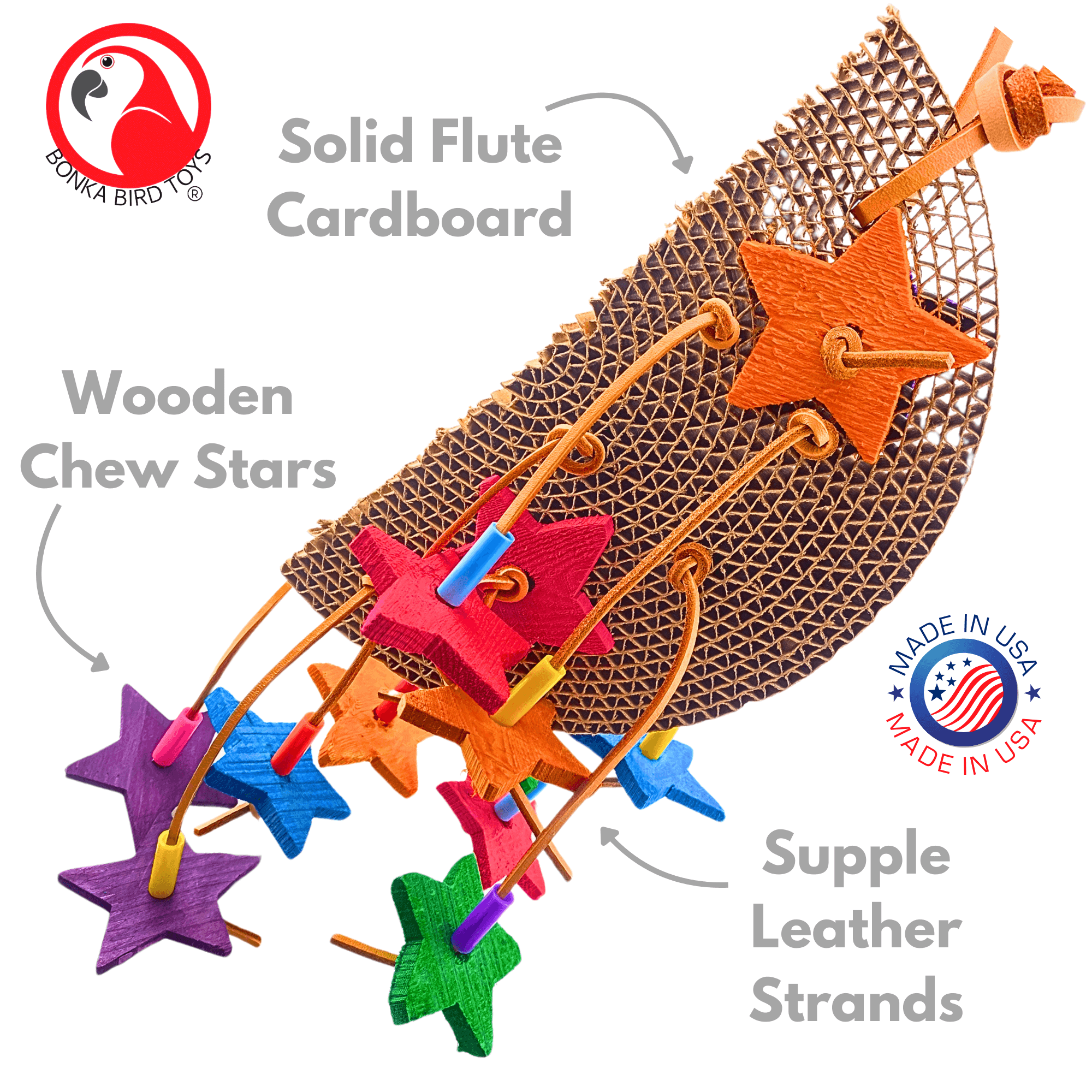 1416 Moon Beam - Bonka Bird Toys