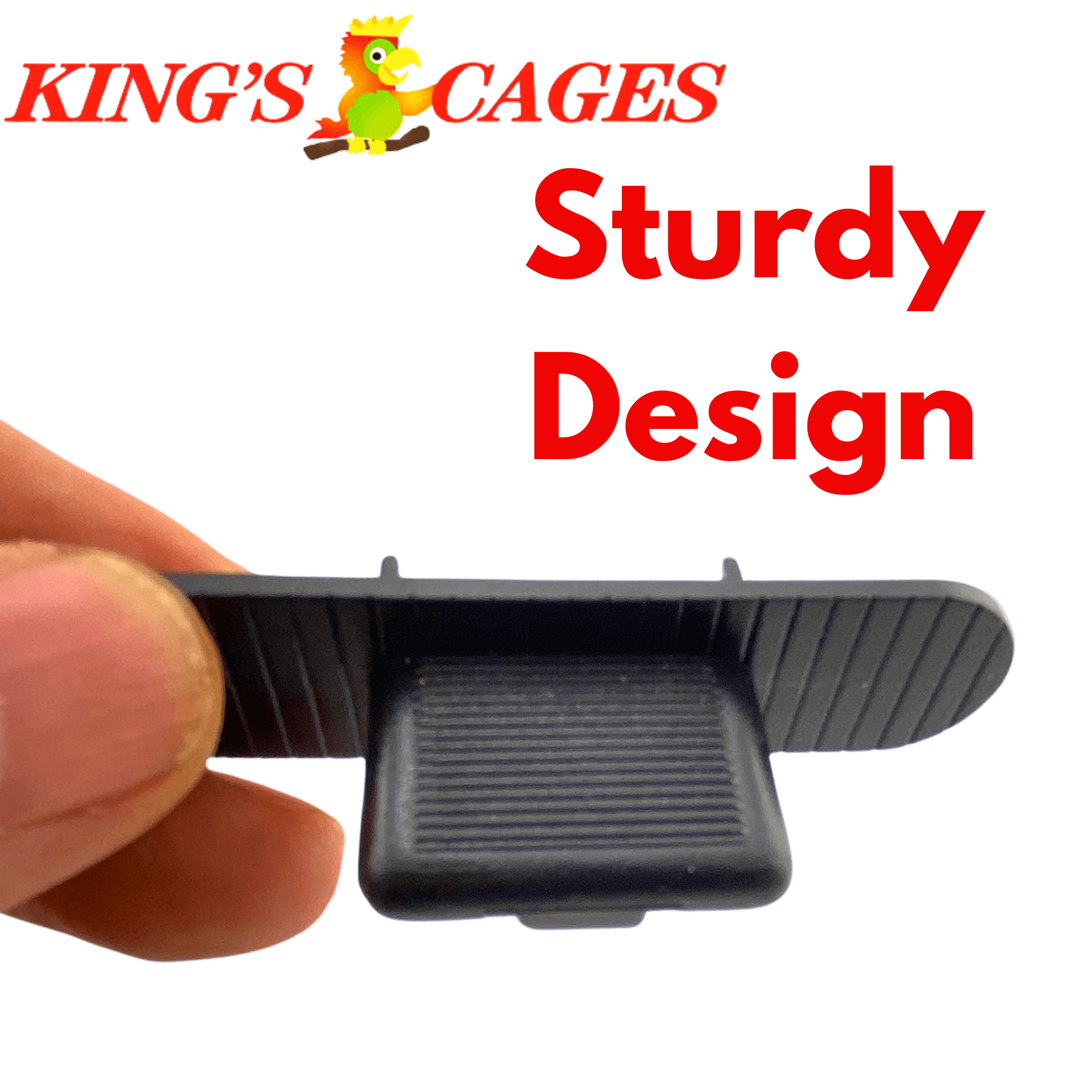 2748 Plastic Lock – 1st Generation Aluminum Travel Cages - Bonka Bird Toys