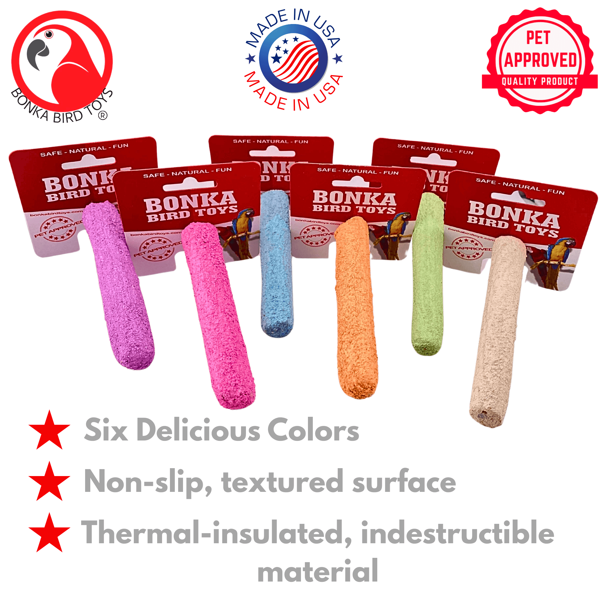 1433 Small Conditioning Perch - Bonka Bird Toys