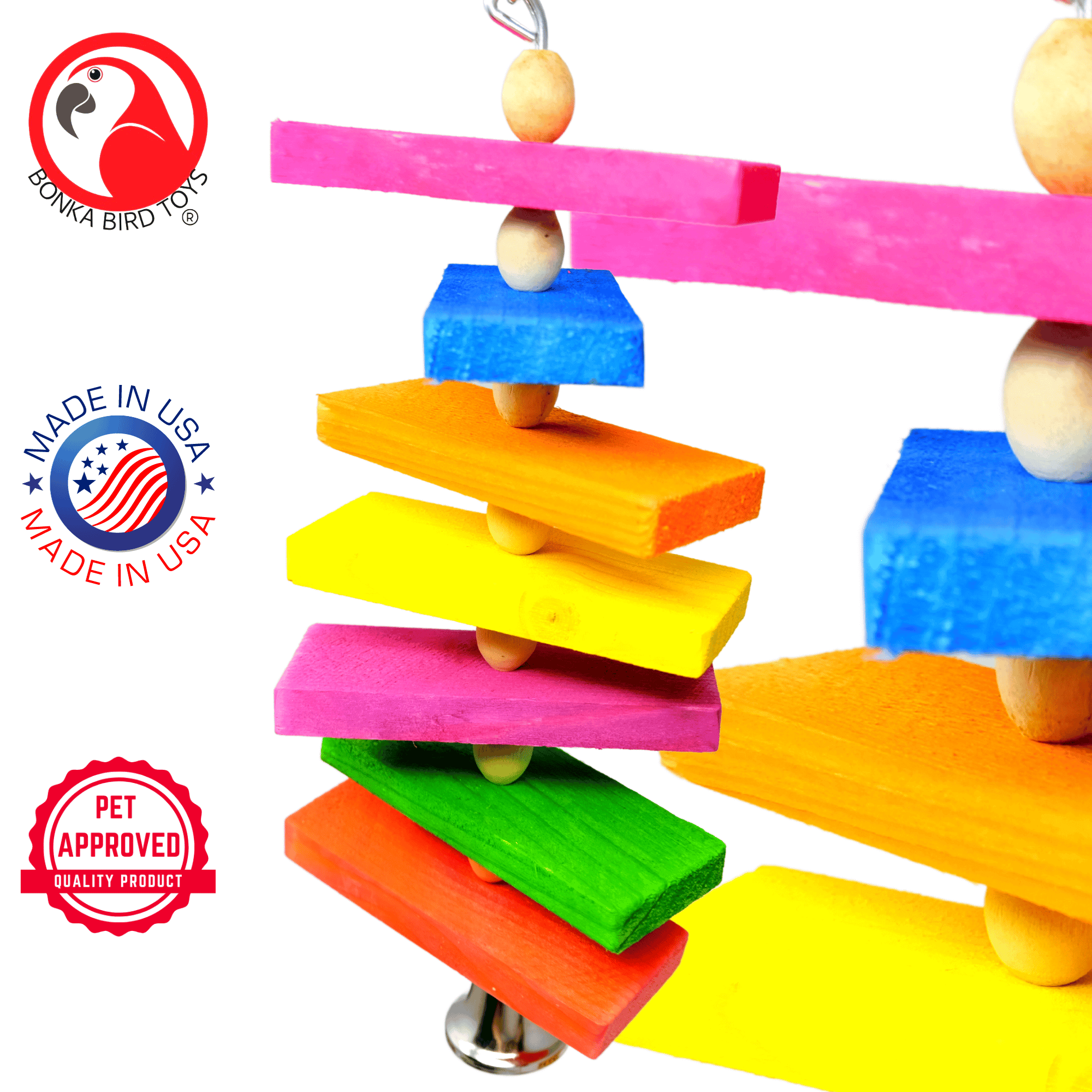 1617 Slat Chewer - Bonka Bird Toys