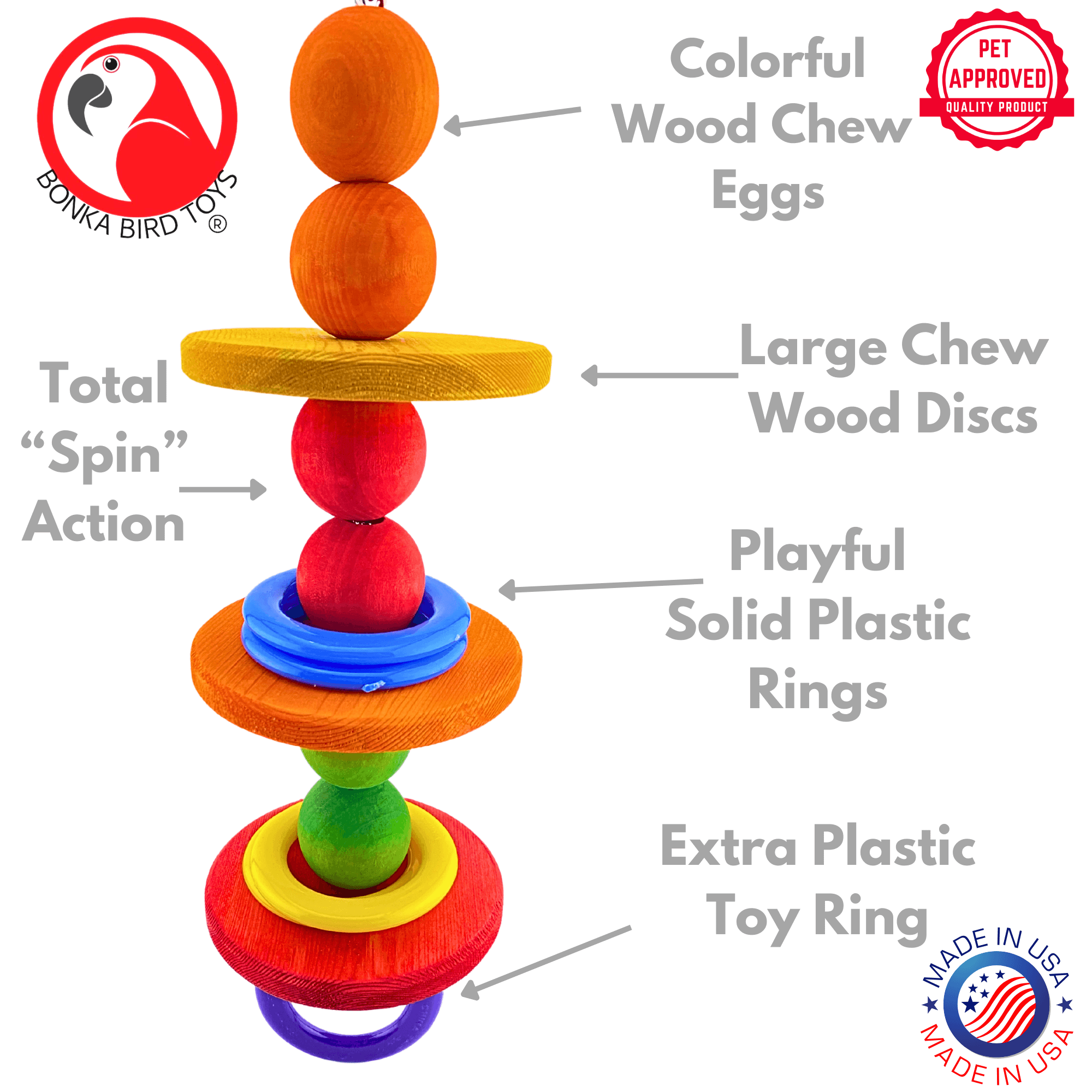 3878 Disco Ball - Bonka Bird Toys