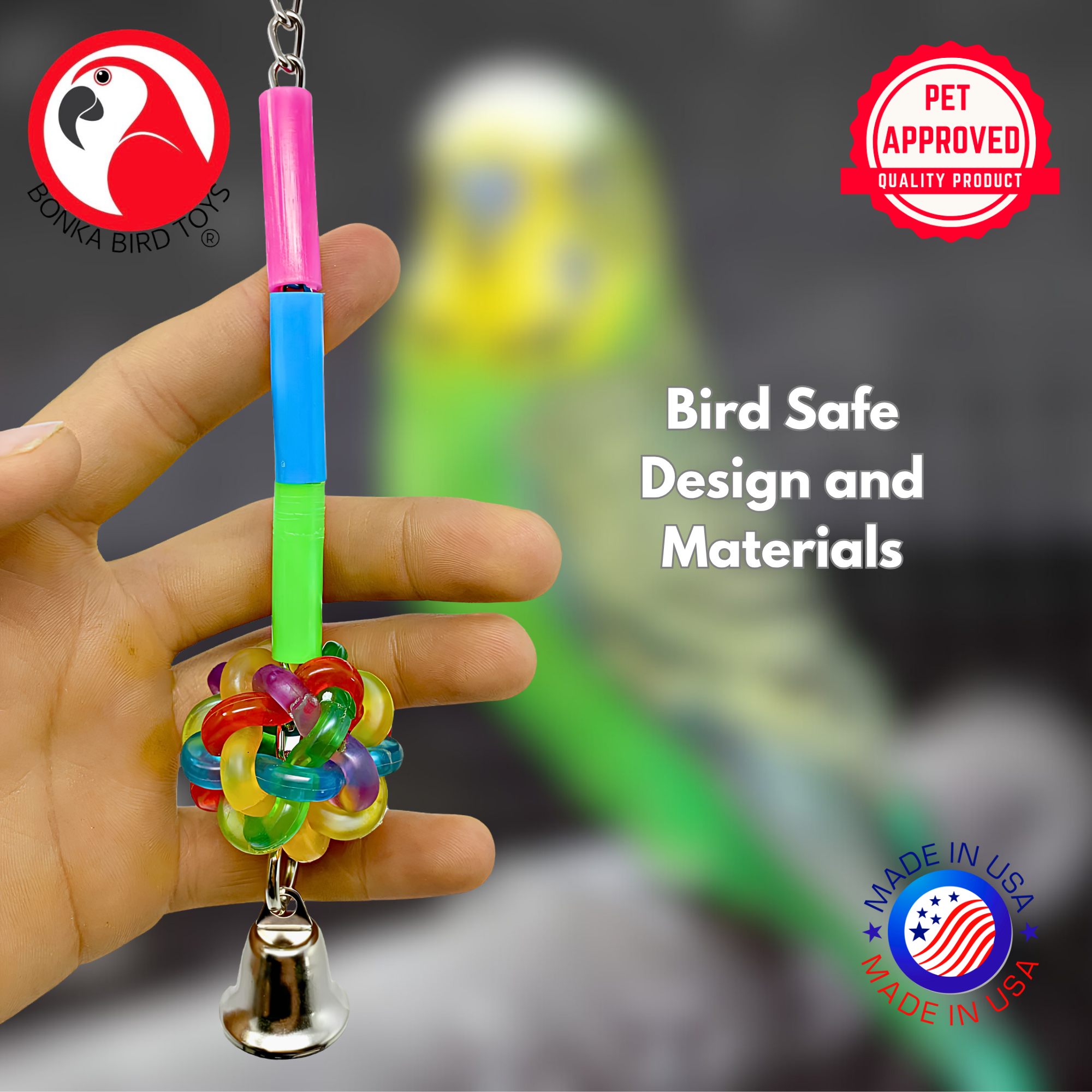 1980 Swinging Wibbly - Bonka Bird Toys