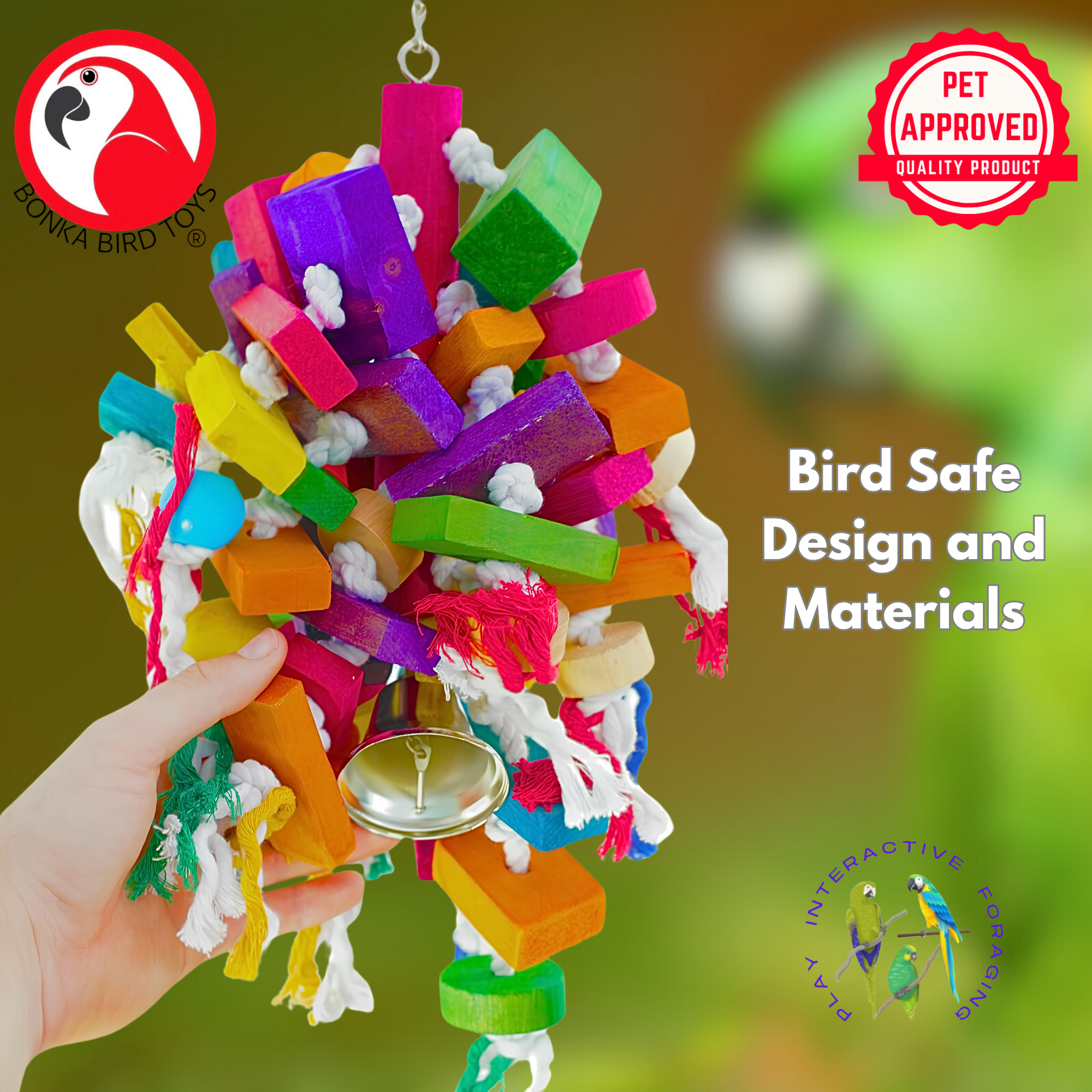 1394 Huge Jumble - Bonka Bird Toys