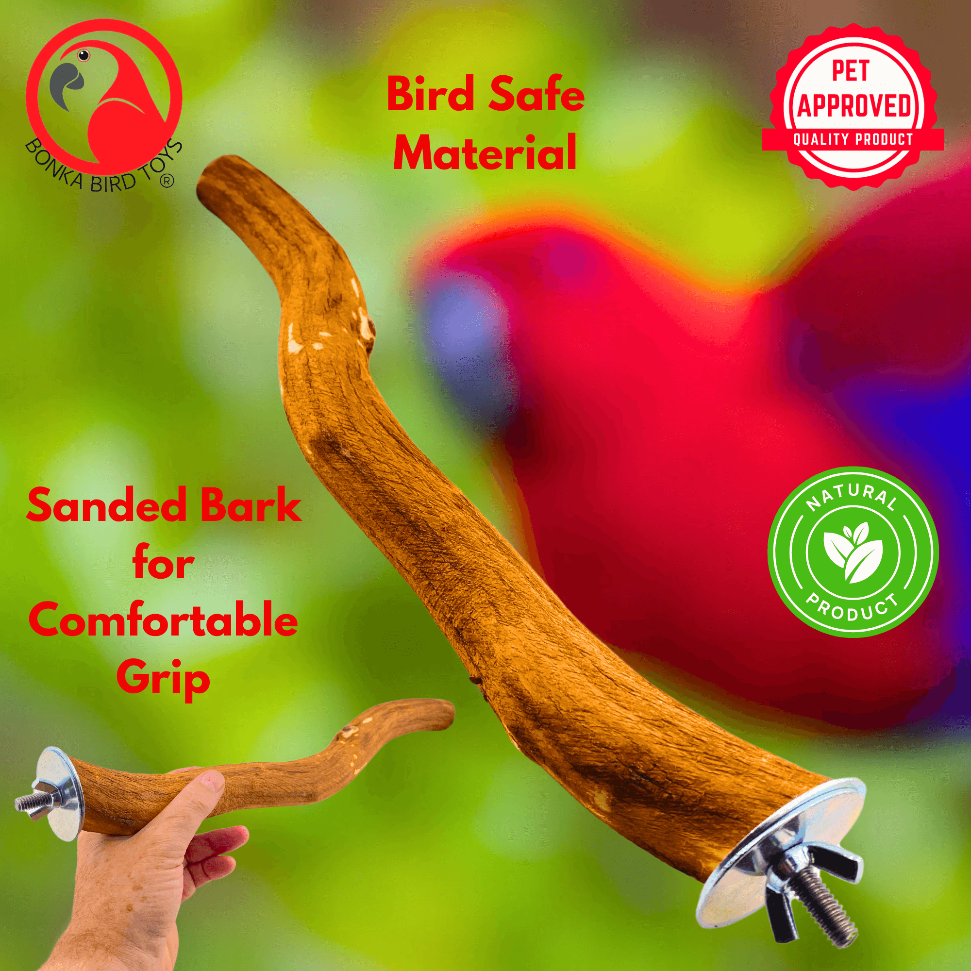 3651 Dragonwood Perch - Bonka Bird Toys