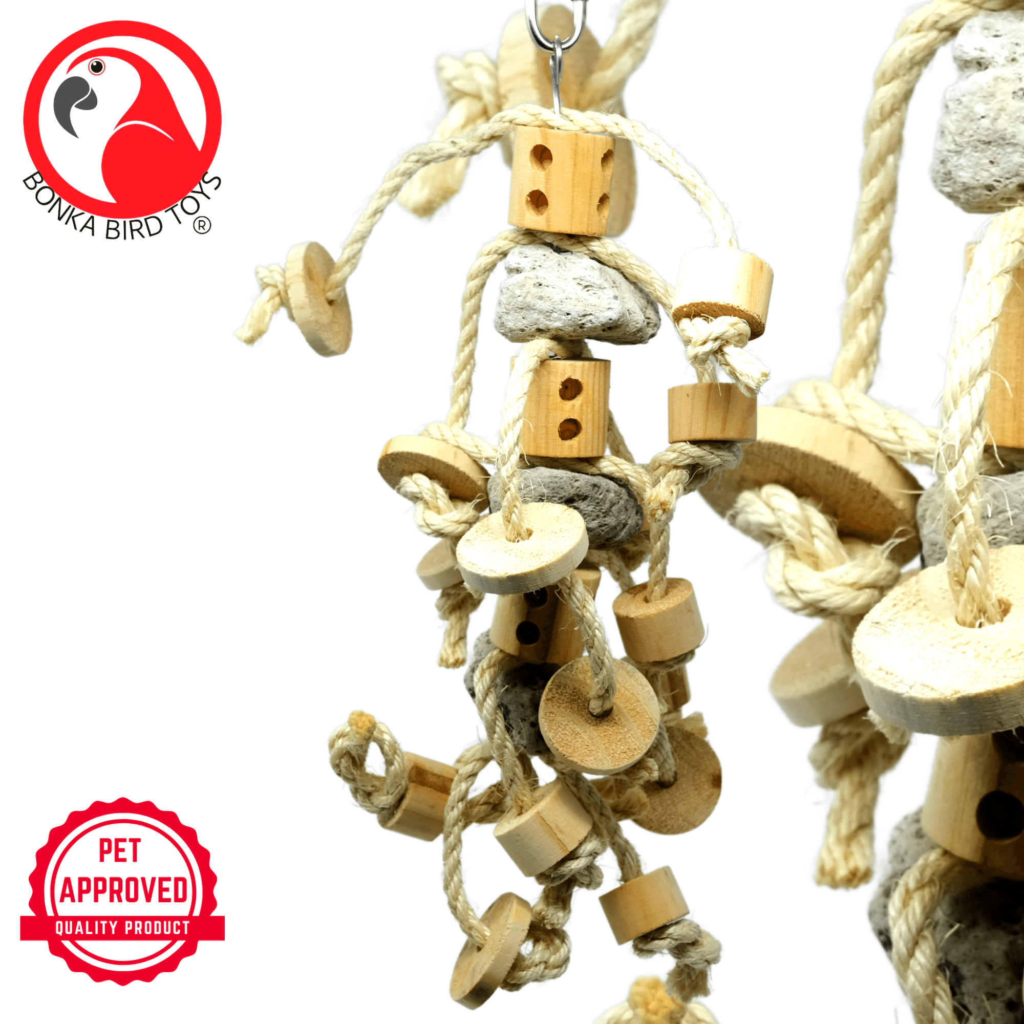 2593 Java Stone Stepper - Bonka Bird Toys